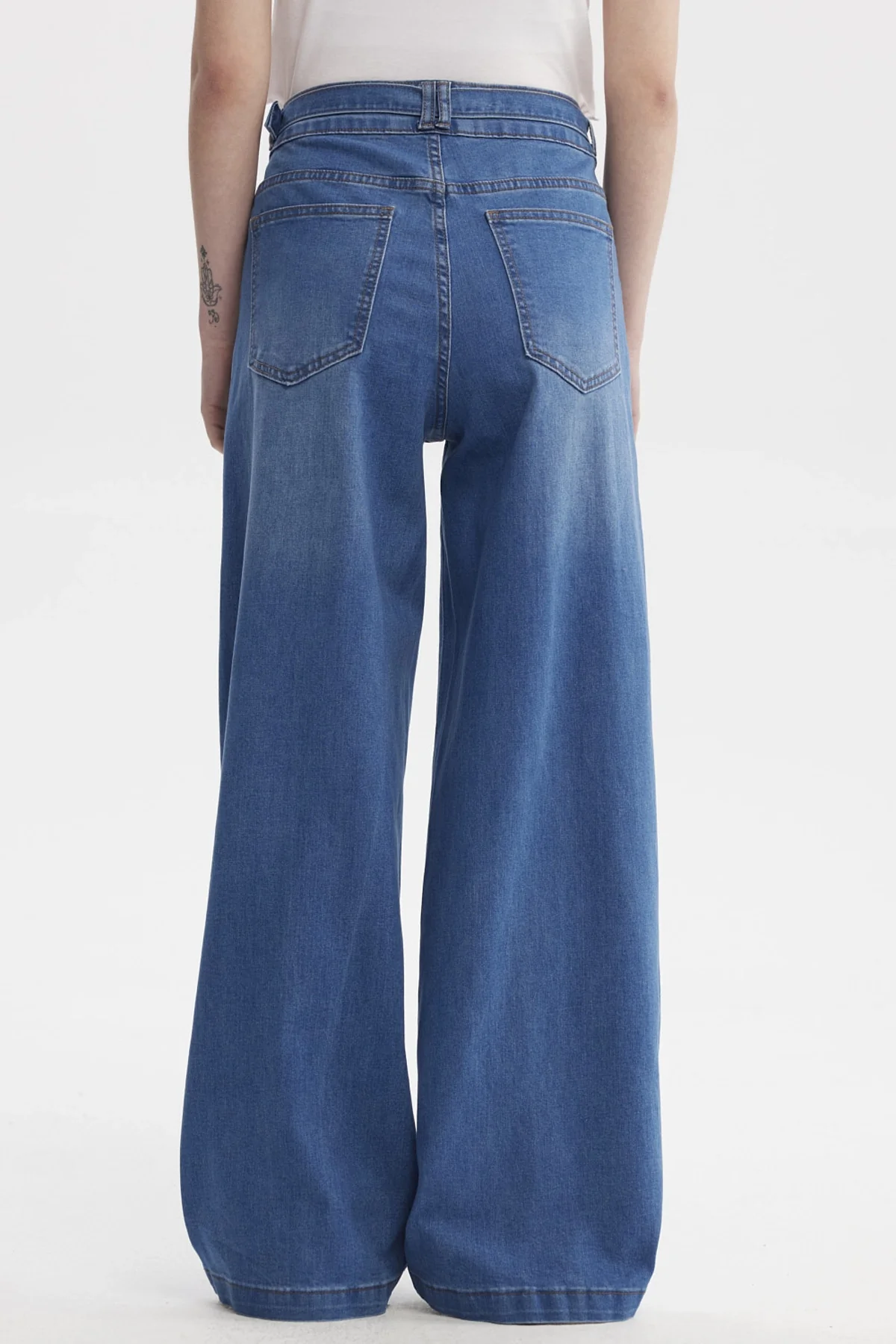 Jeans Mujer Baggy Moda Azul - Image 3