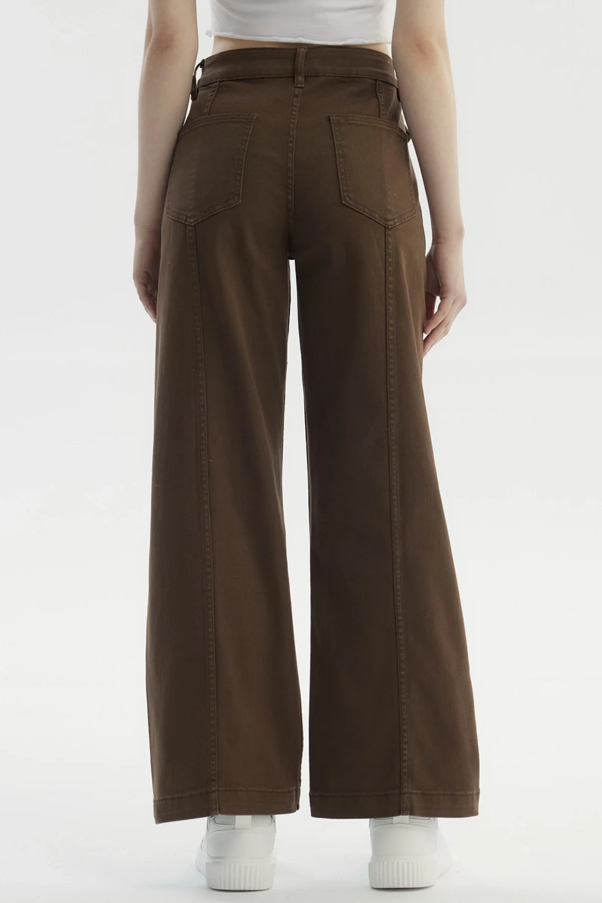 Jeans Mujer Baggy Moda Café - Image 3