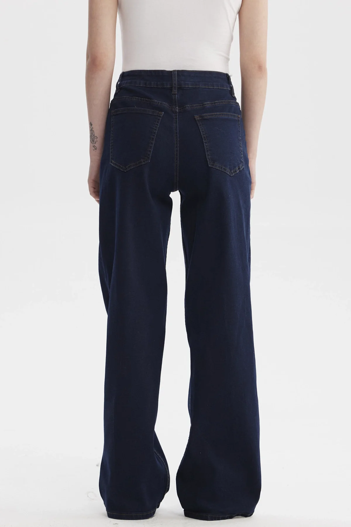 Jeans Mujer Calce Recto Azul Indigo - Image 3