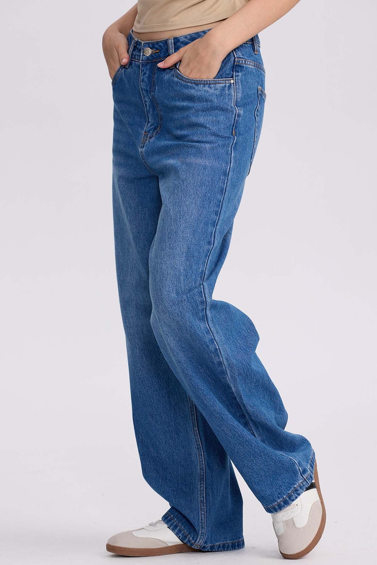 Jeans Mujer Calce Recto Cami Azul - Image 2