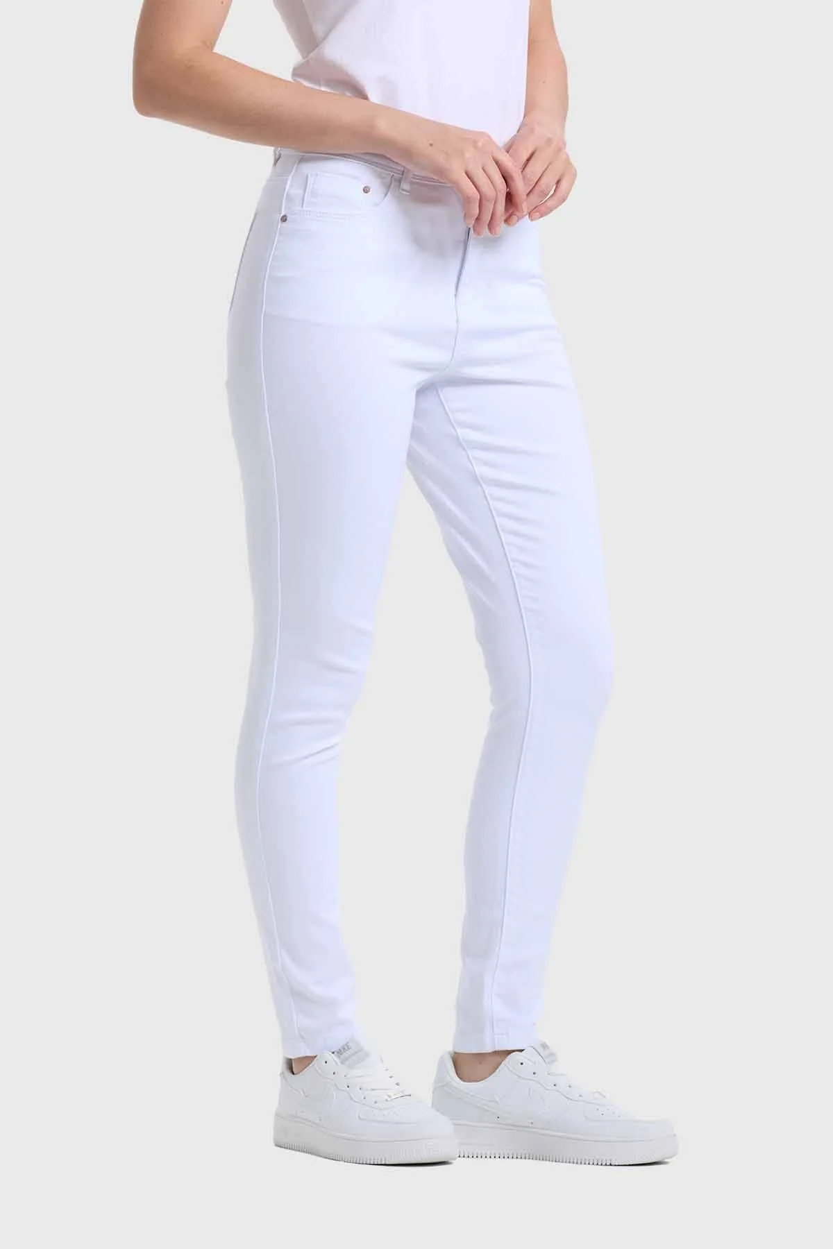 Jeans Mujer Emilia Blanco - Image 2