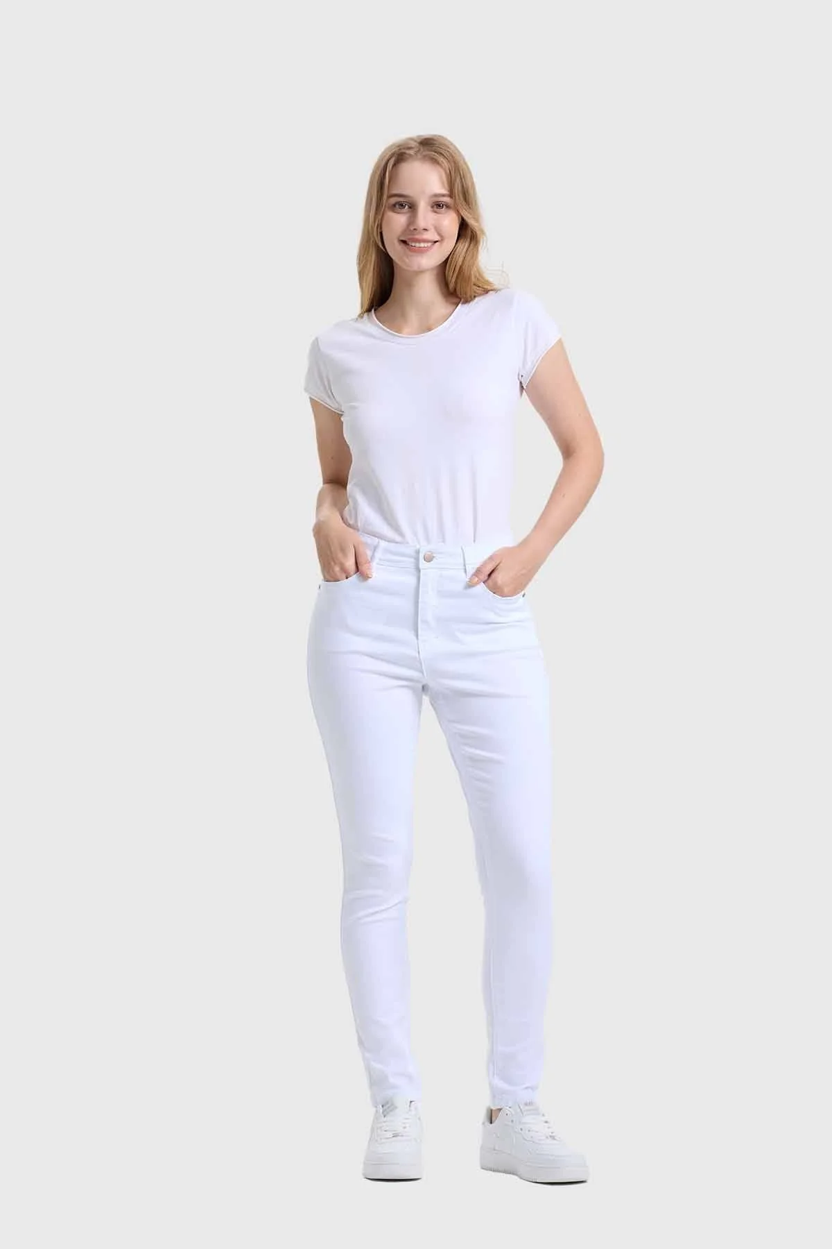 Jeans Mujer Emilia Blanco - Image 5
