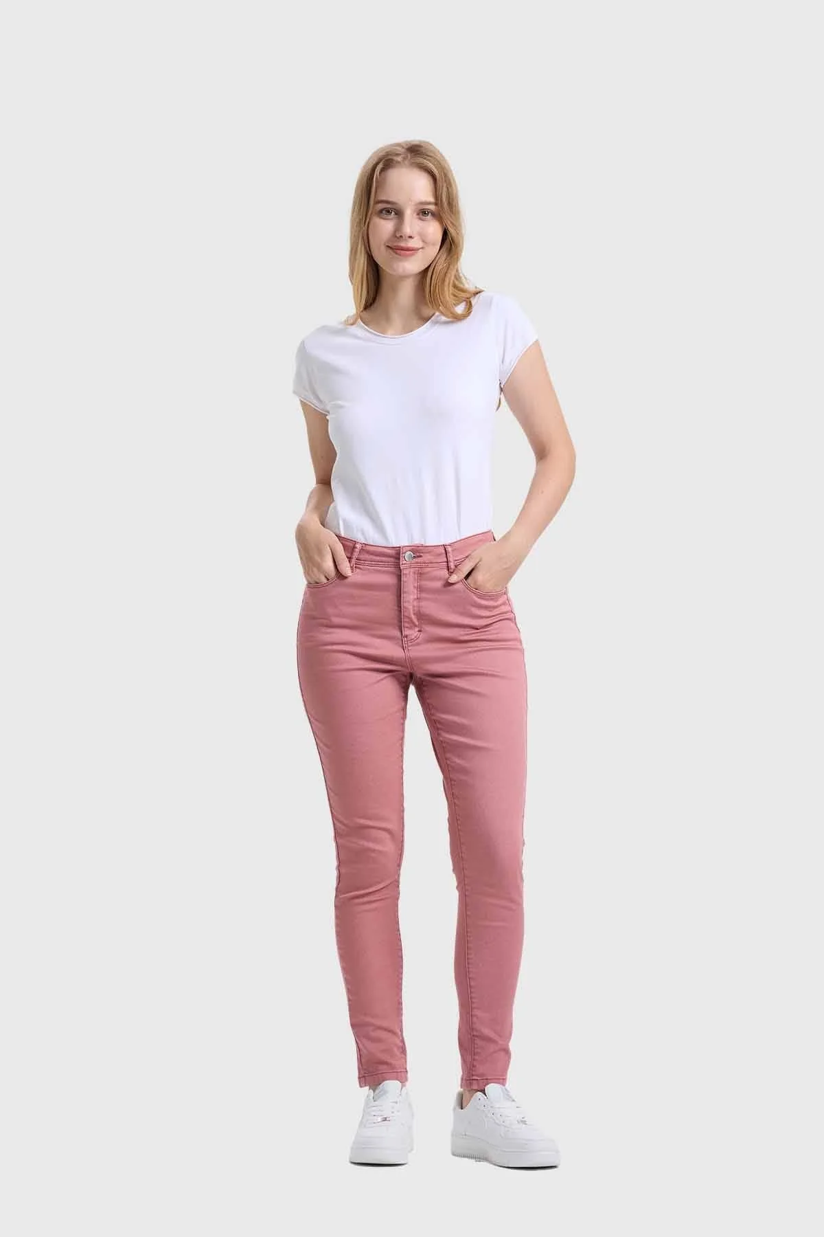 Jeans Mujer Emilia Marsala - Image 5