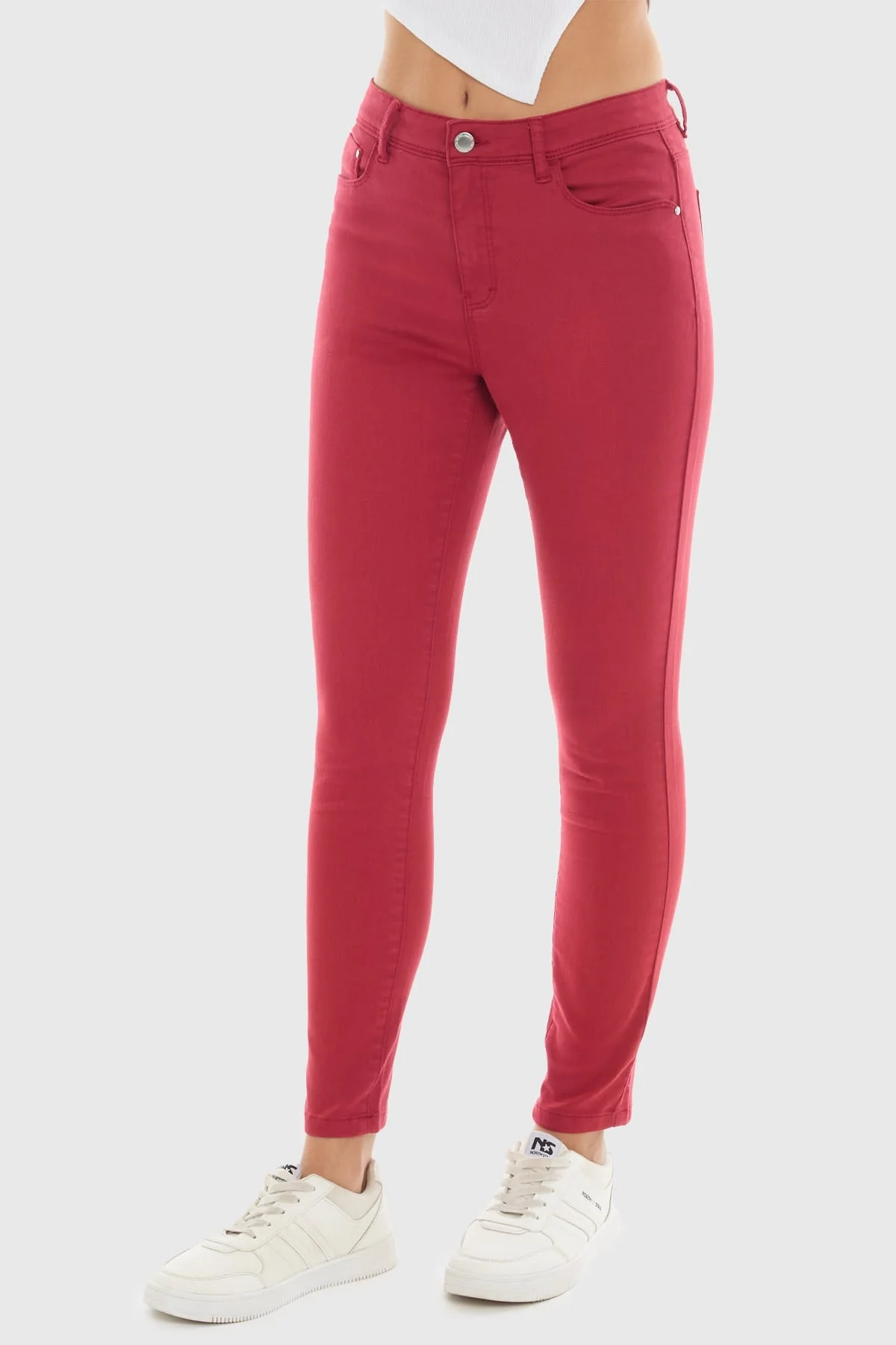 Jeans Mujer Emilia Rojo - Image 2