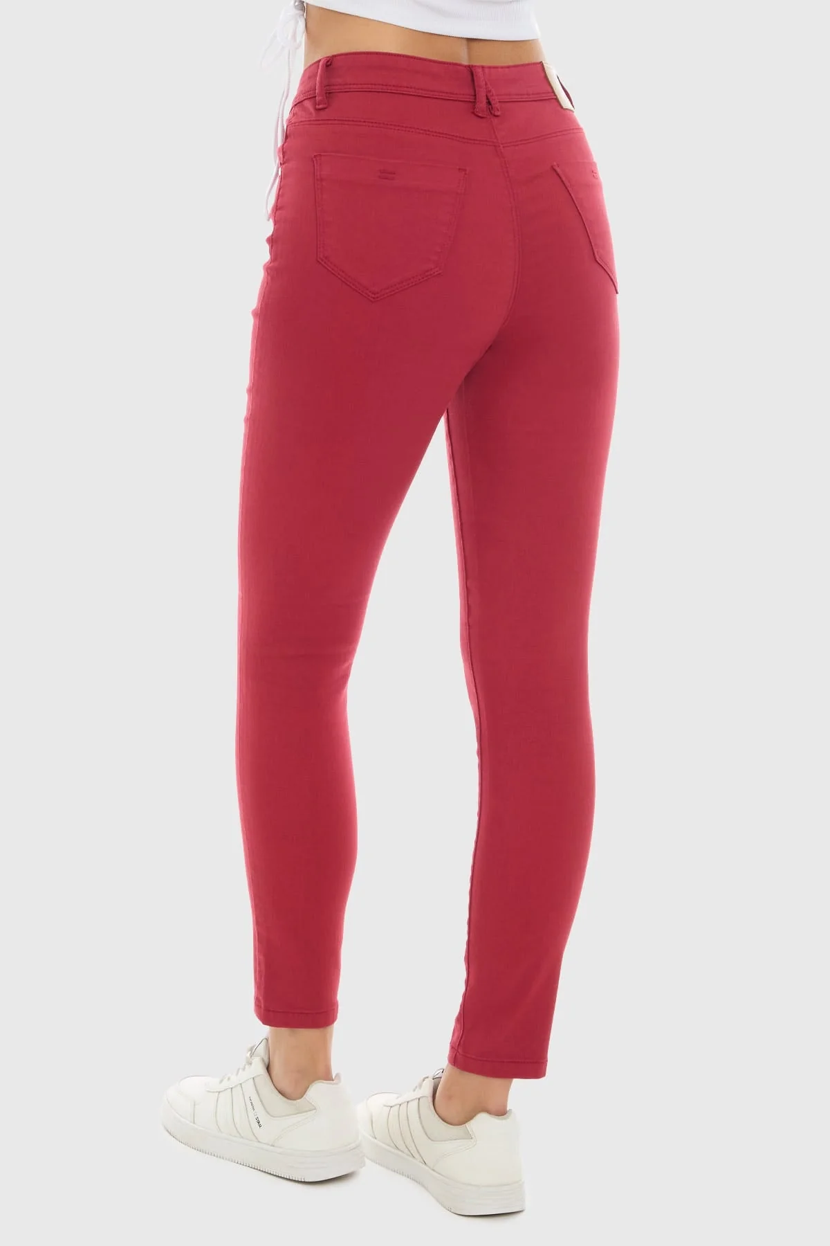 Jeans Mujer Emilia Rojo - Image 3