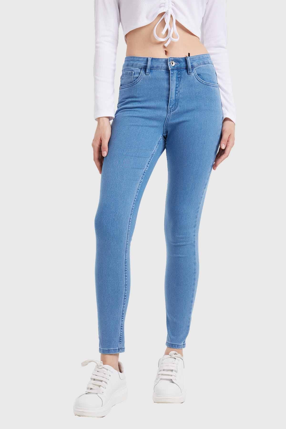 Jeans Mujer Emilia Skinny Azul - Image 2