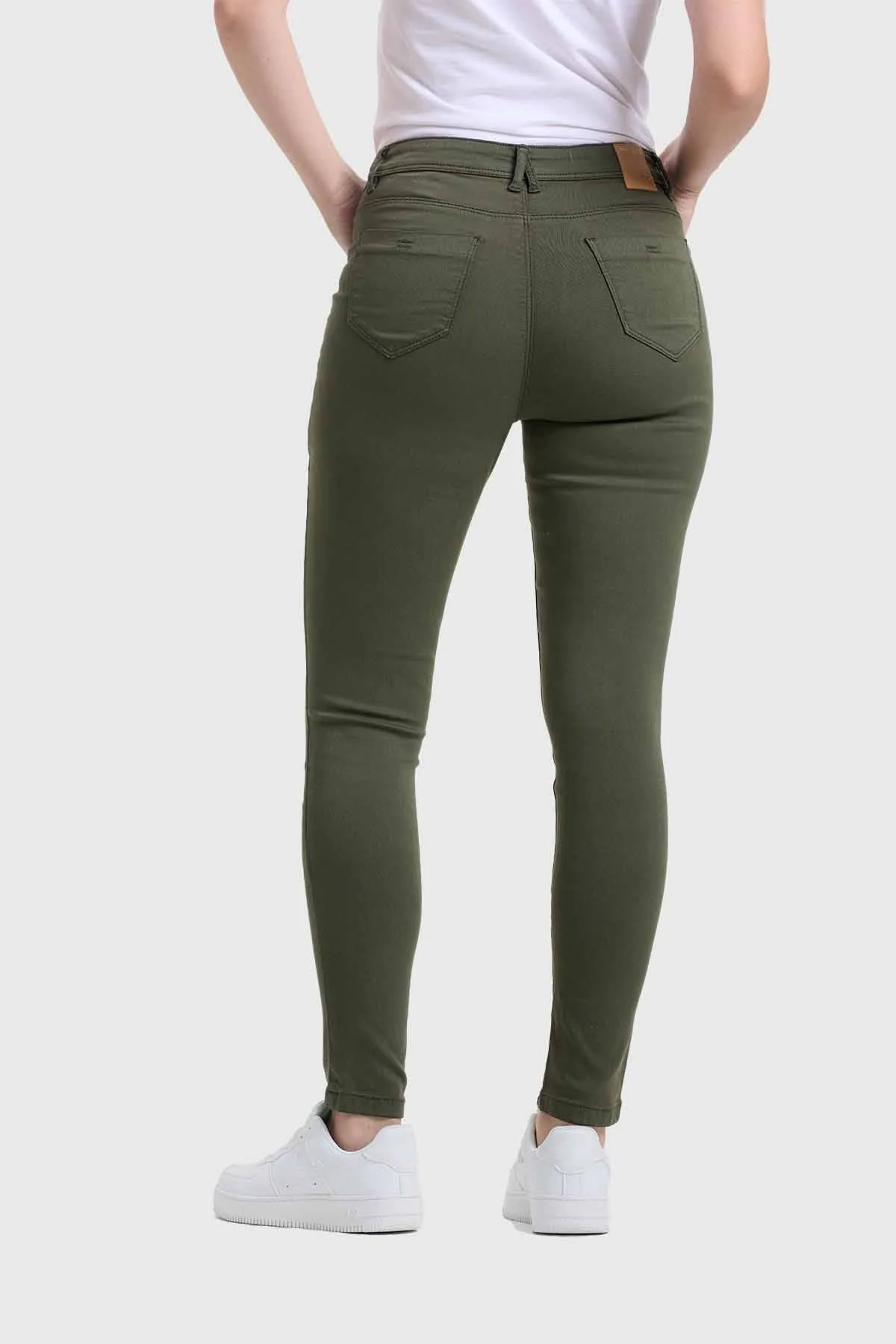 Jeans Mujer Emilia Verde - Image 3