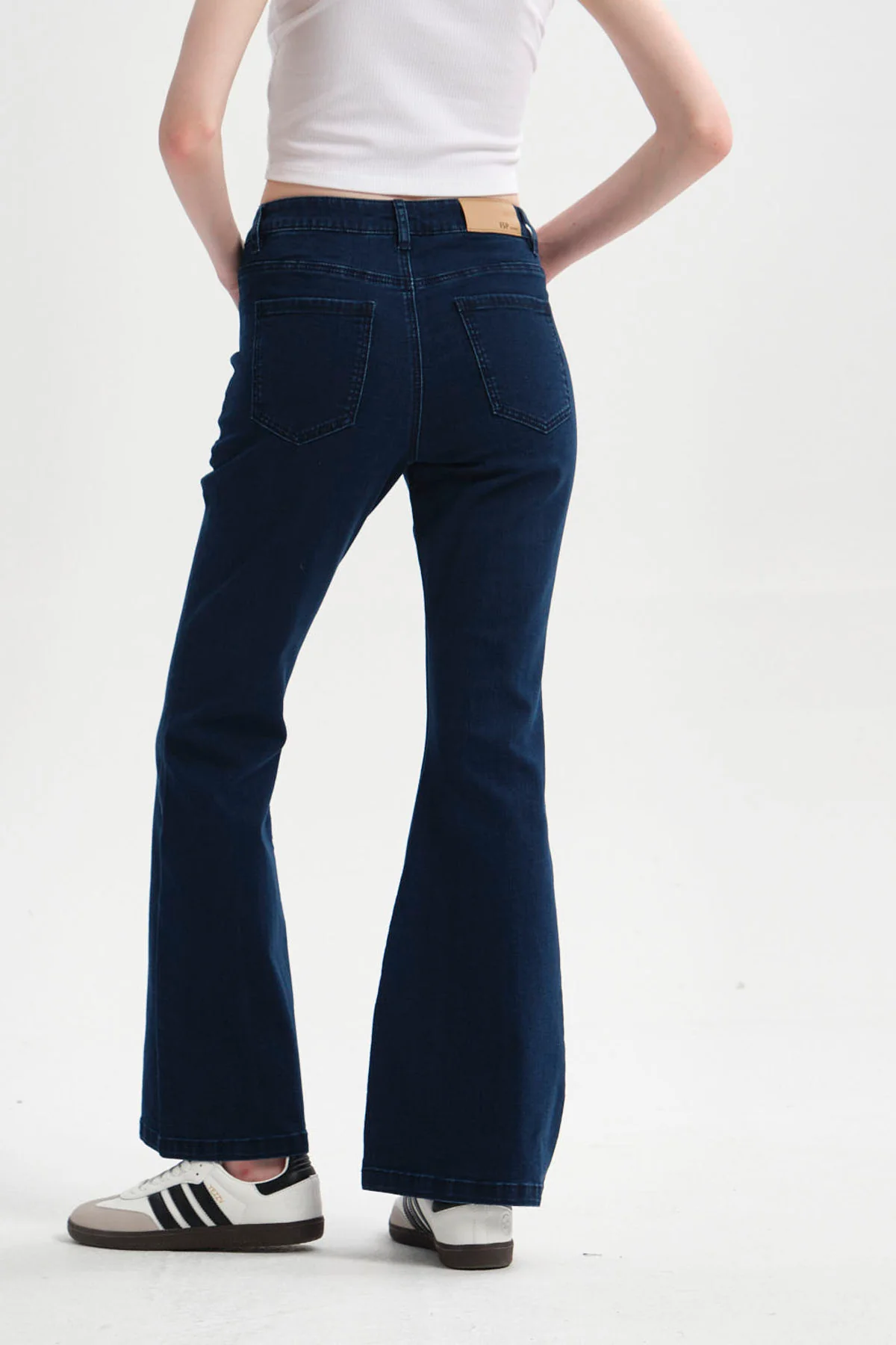 Jeans Mujer Flare Azul - Image 3