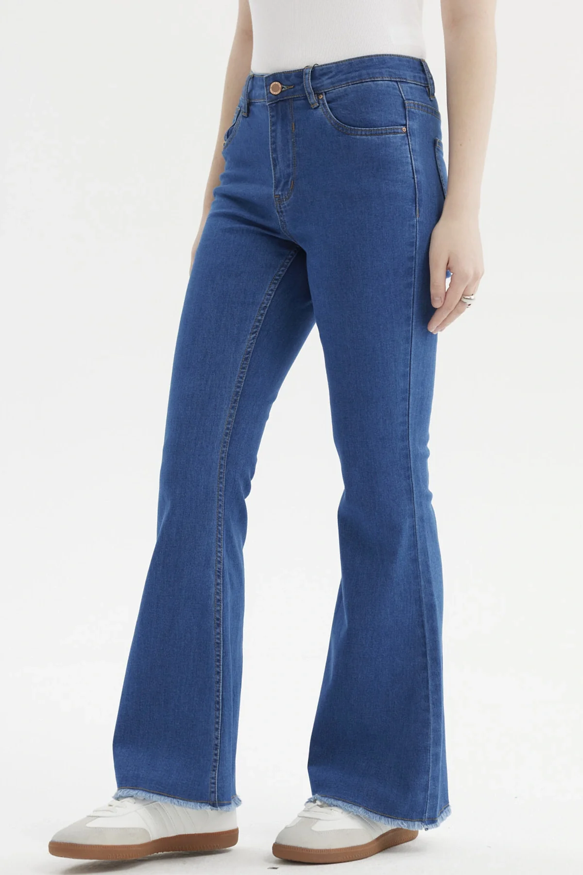 Jeans Mujer Flare Monse Azul - Image 2