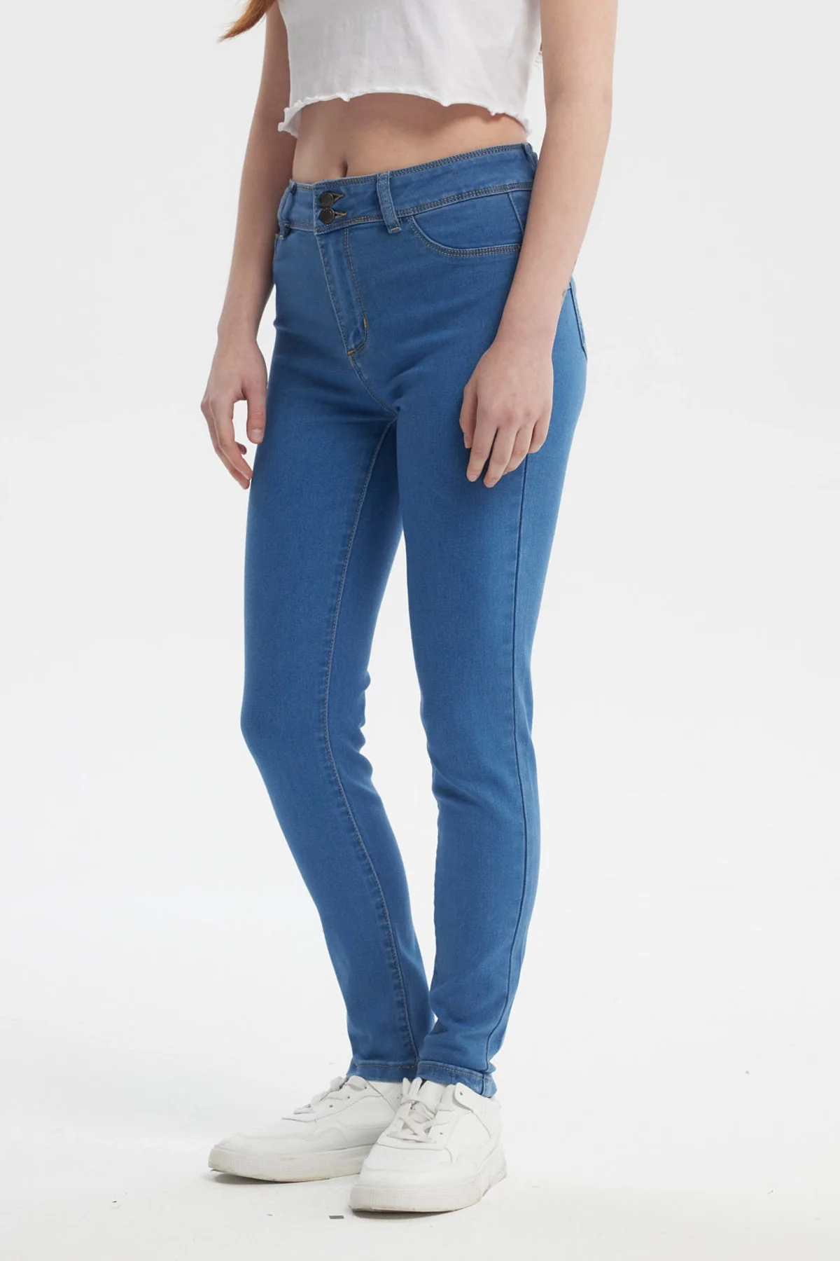 Jeans Mujer Jenny Skinny  Azul - Image 2