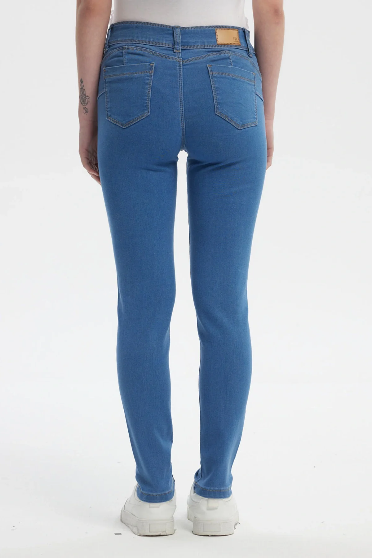 Jeans Mujer Jenny Skinny  Azul - Image 3