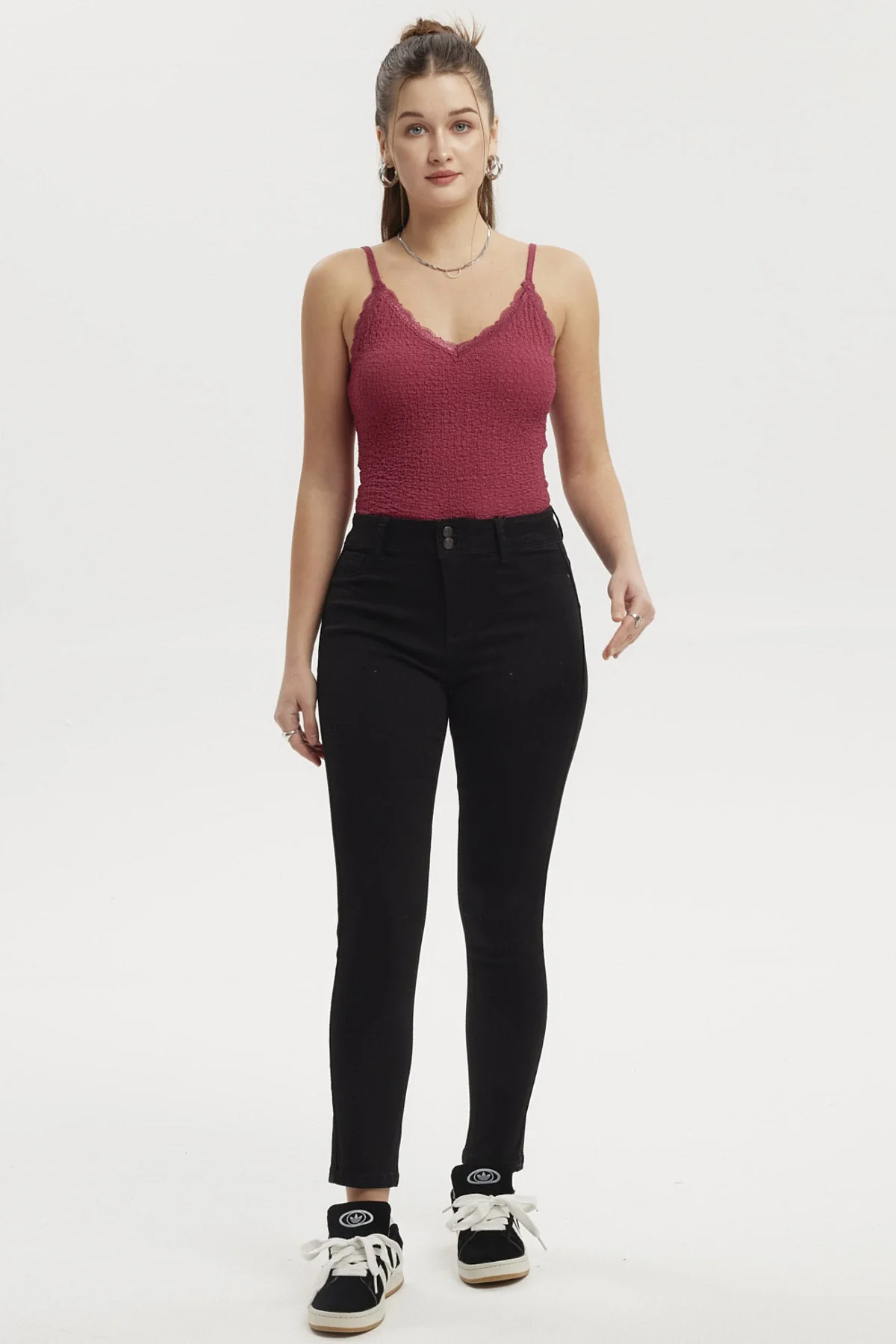 Jeans Mujer Jenny Skinny Negro - Image 4