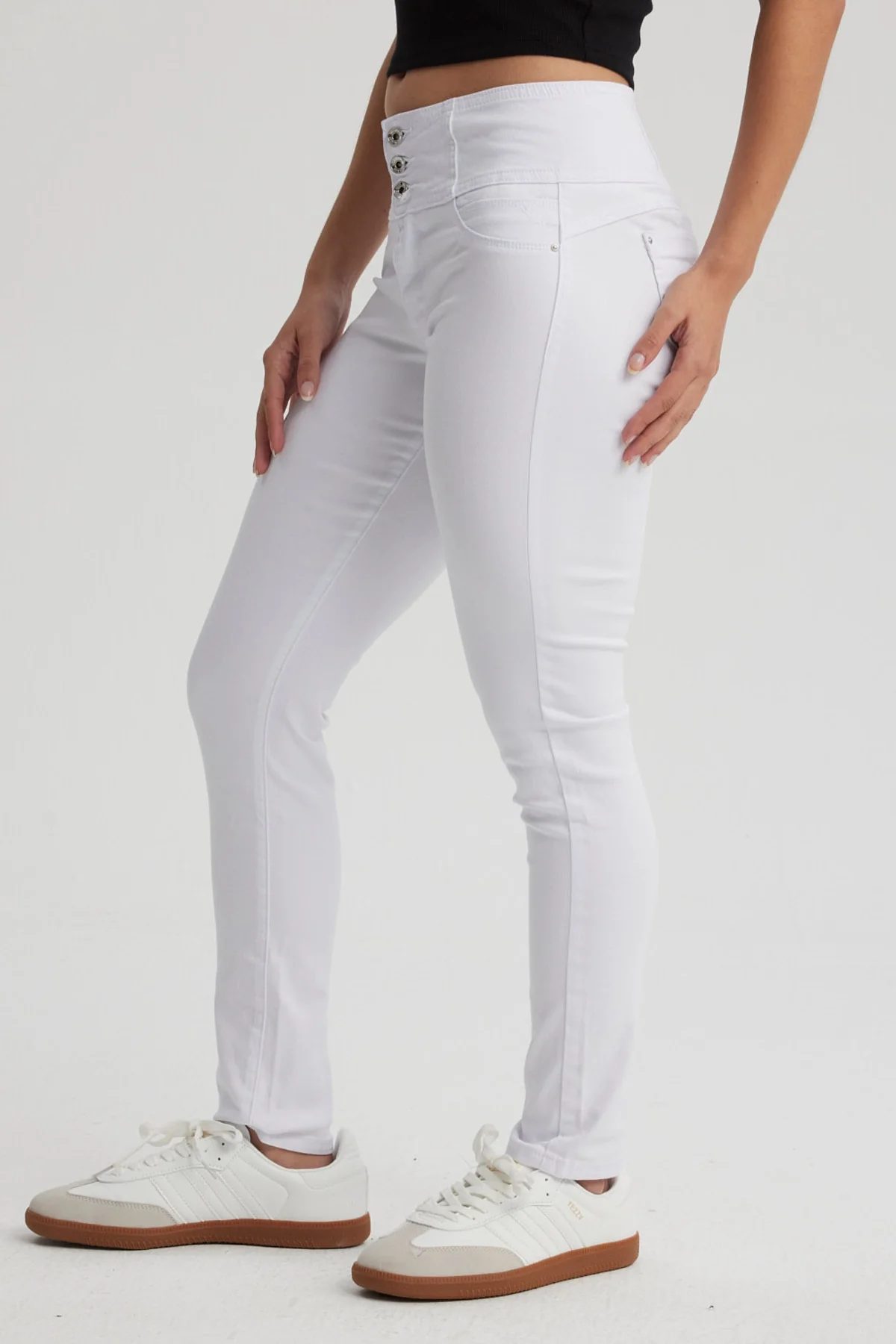 Jeans Mujer Push Up Jeny Blanco - Image 2