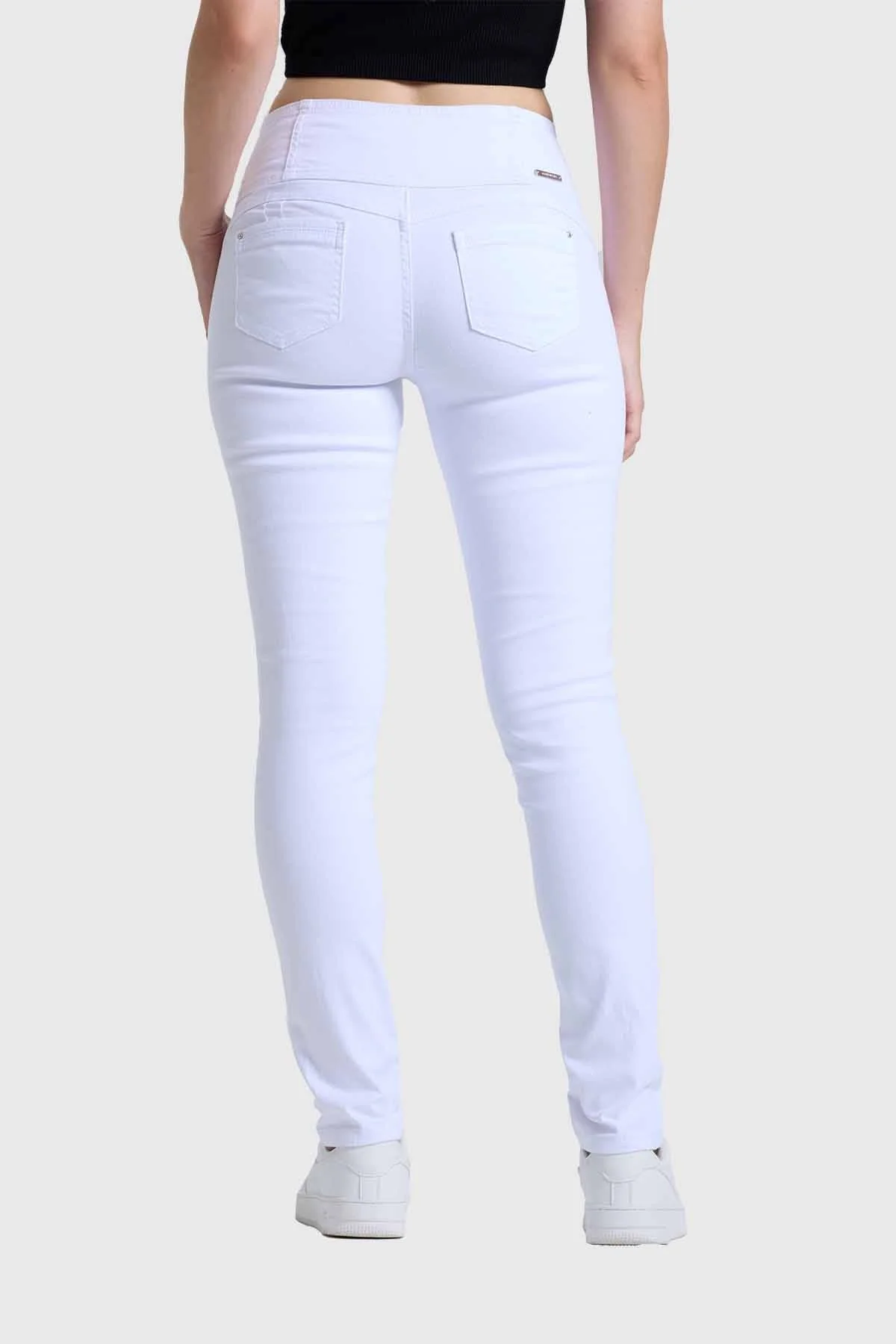 Jeans Mujer Skinny Castilla Blanco - Image 3