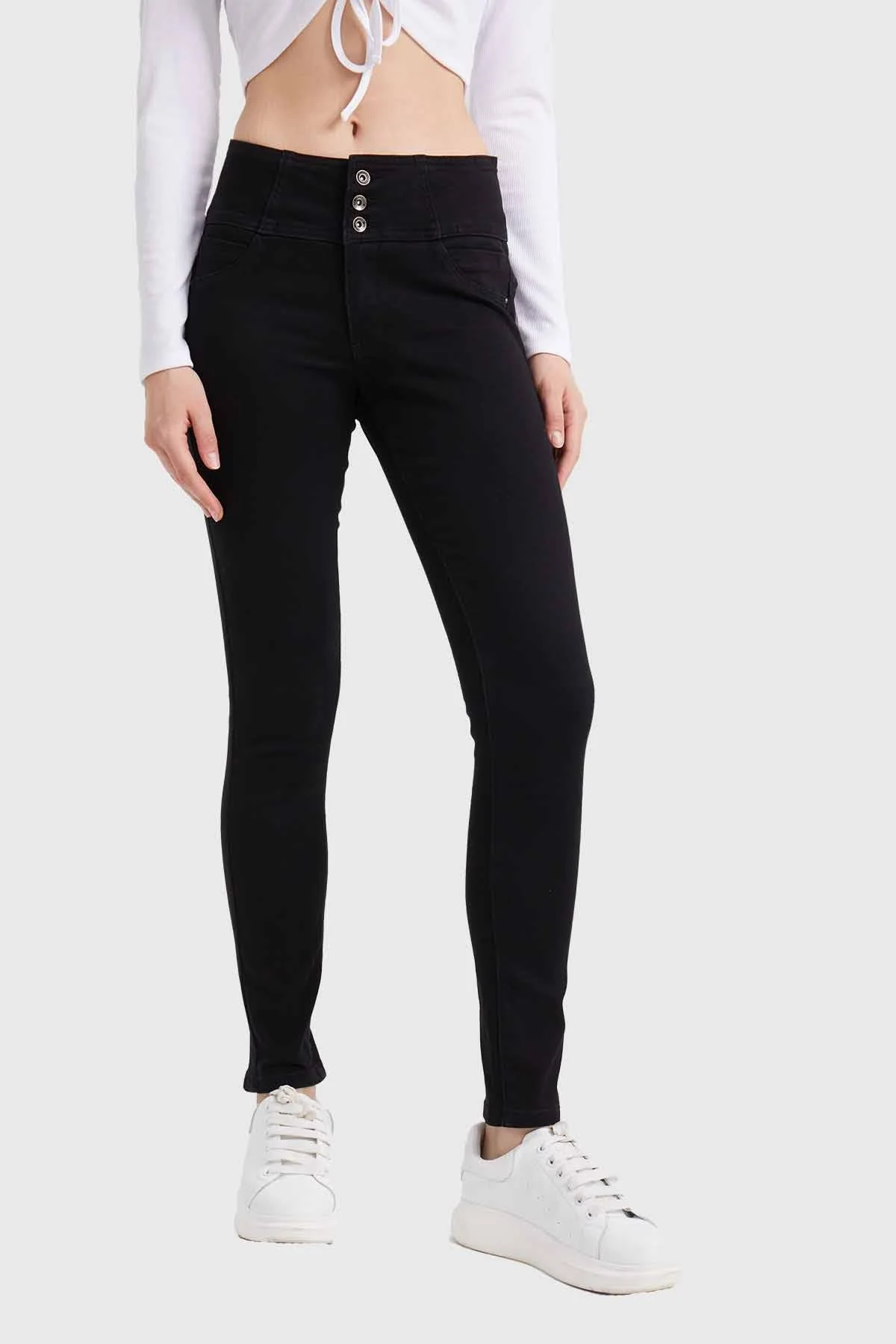 Jeans Mujer Skinny Castilla Negro - Image 5