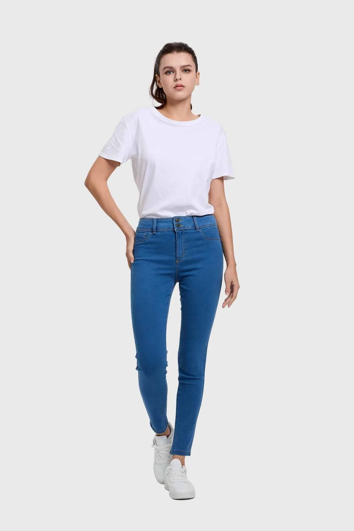 Jeans Mujer Skinny Jeny Azul - Image 3