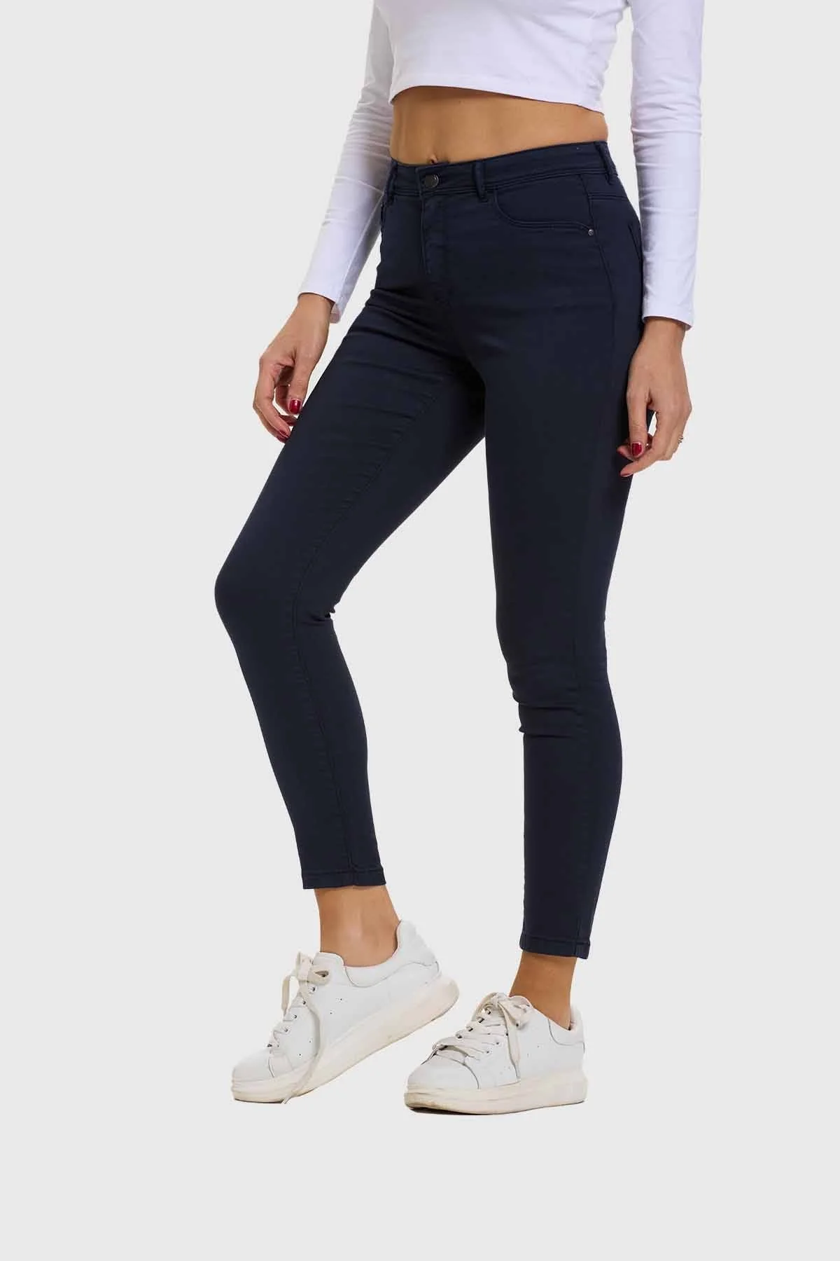 Jeans Mujer Skinny Azul - Image 2