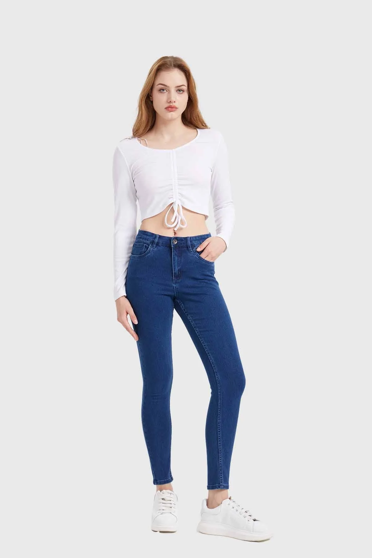 Jeans Mujer Skinny Emilia Azul - Image 3