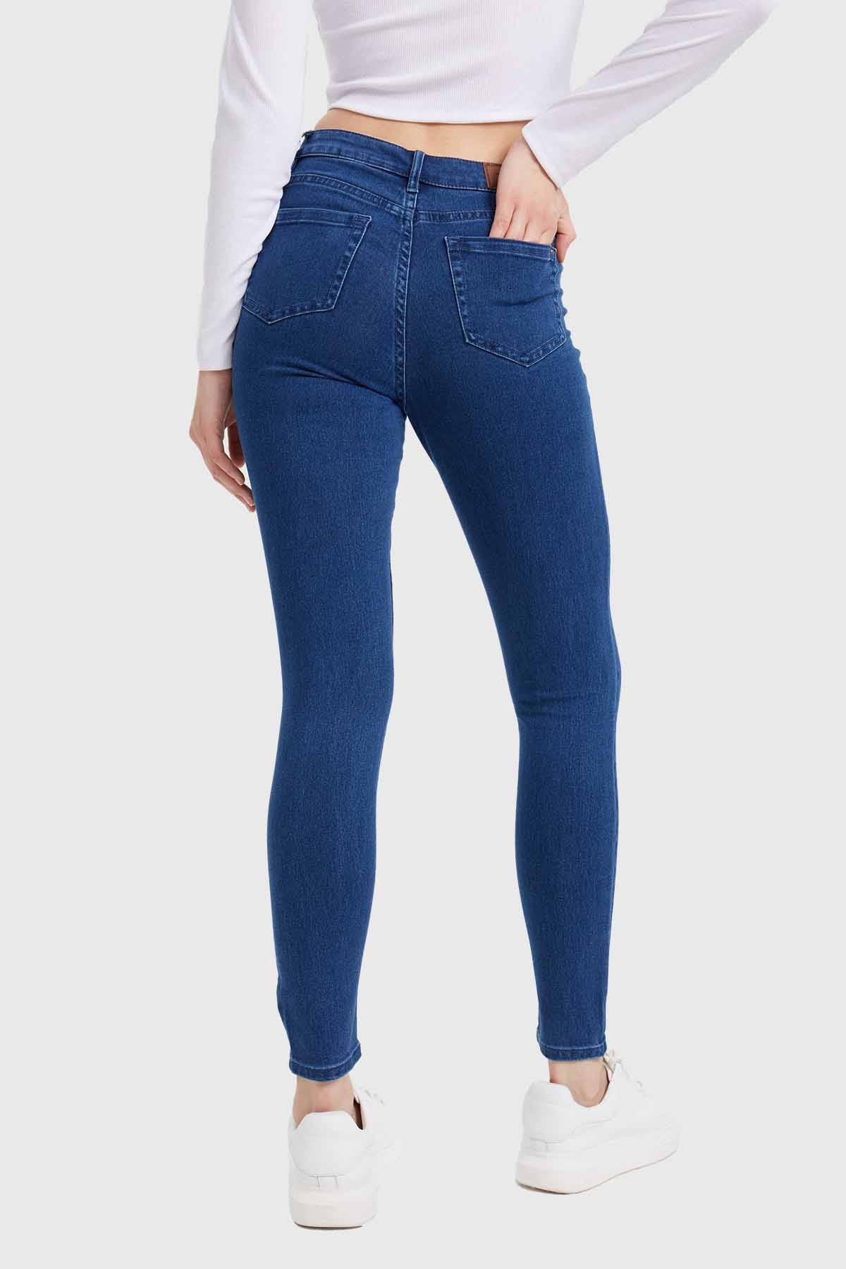 Jeans Mujer Skinny Emilia Azul - Image 4