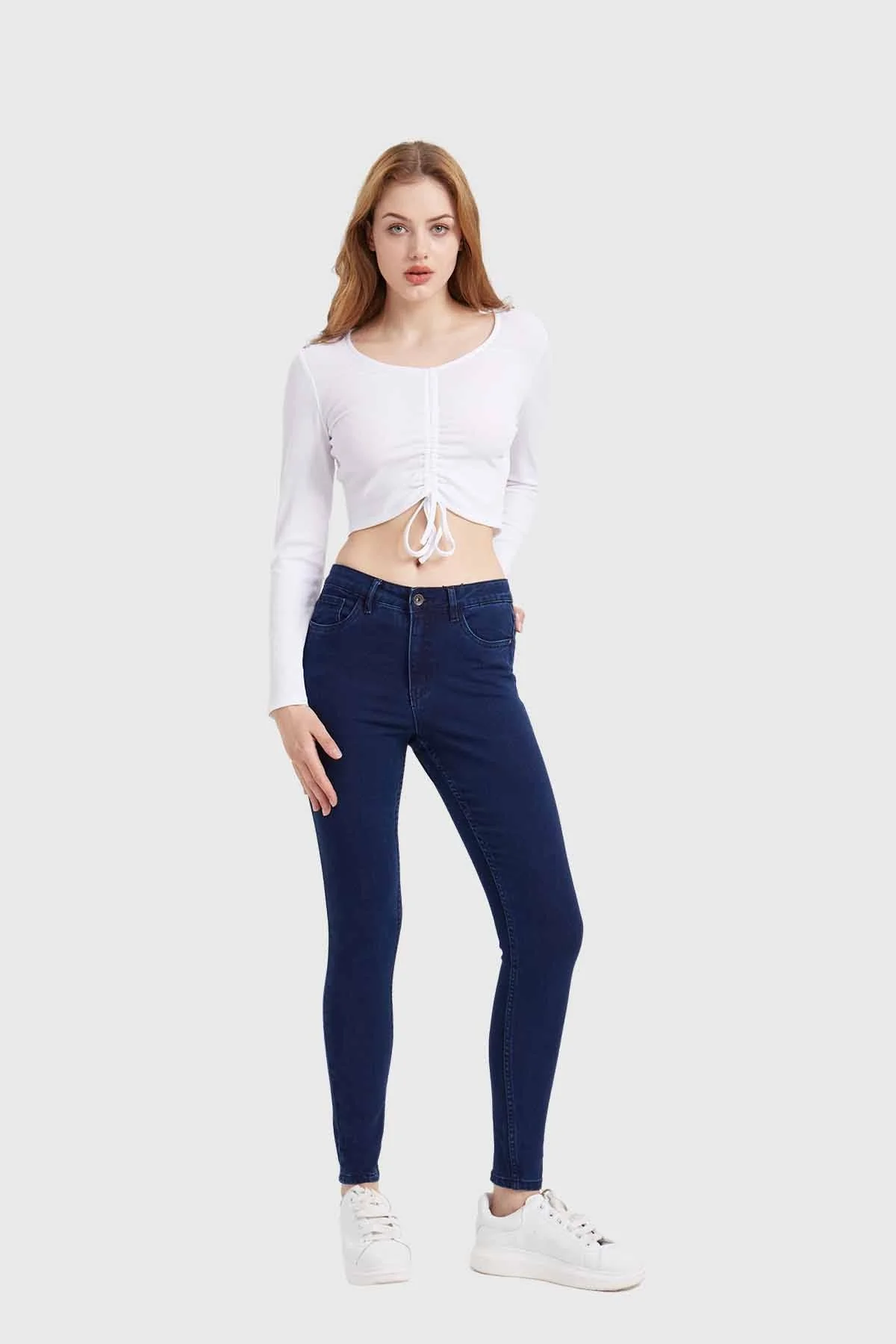 Jeans Mujer Skinny Emilia Azul - Image 3