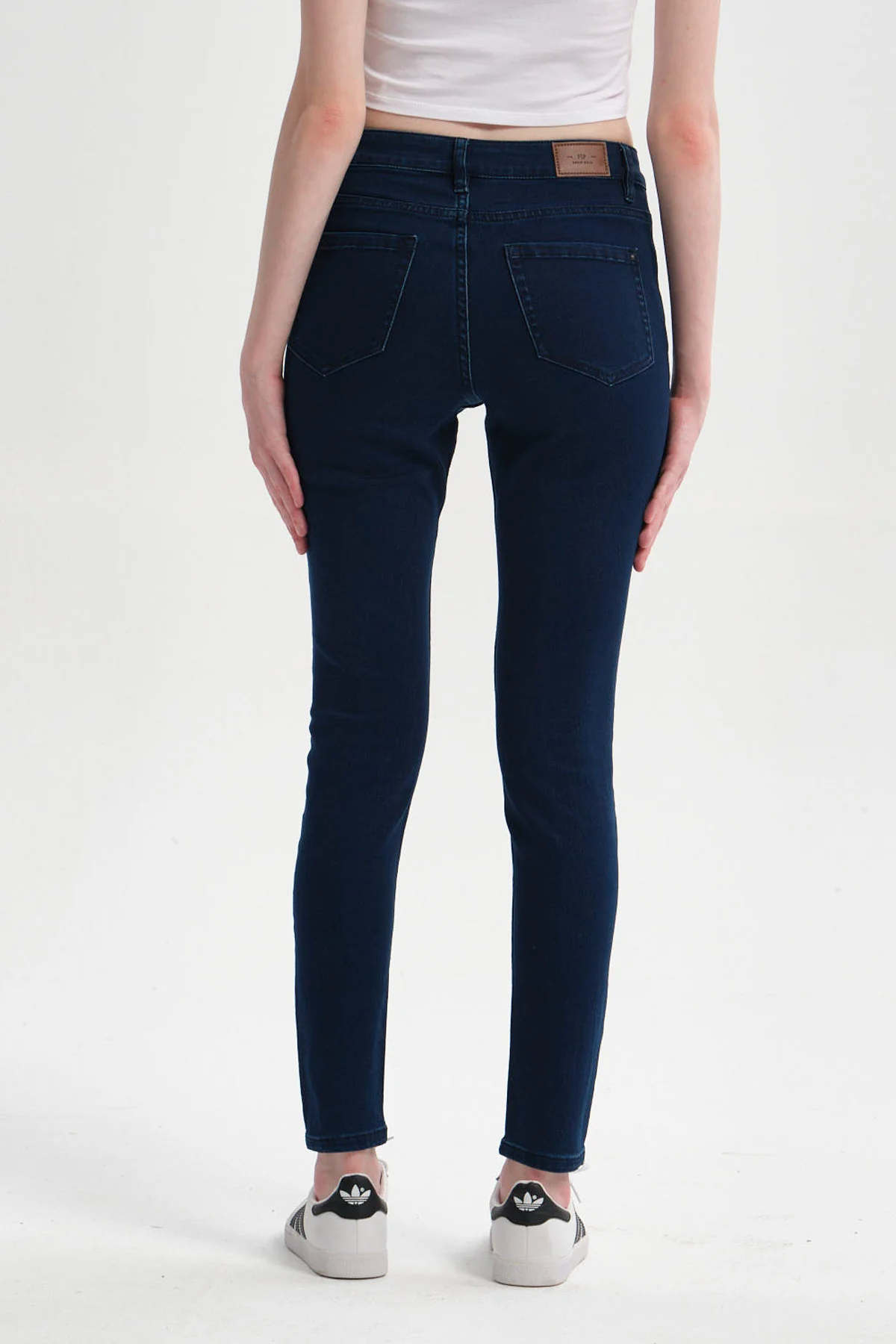 Jeans Mujer Super Skinny Emilia Azul Marino - Image 3