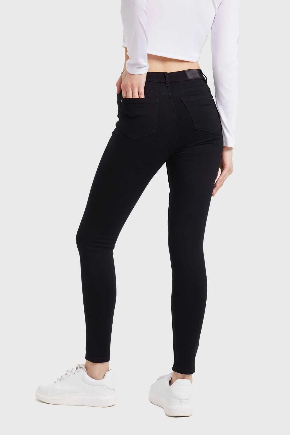 Jeans Mujer Skinny Emilia Negro - Image 3
