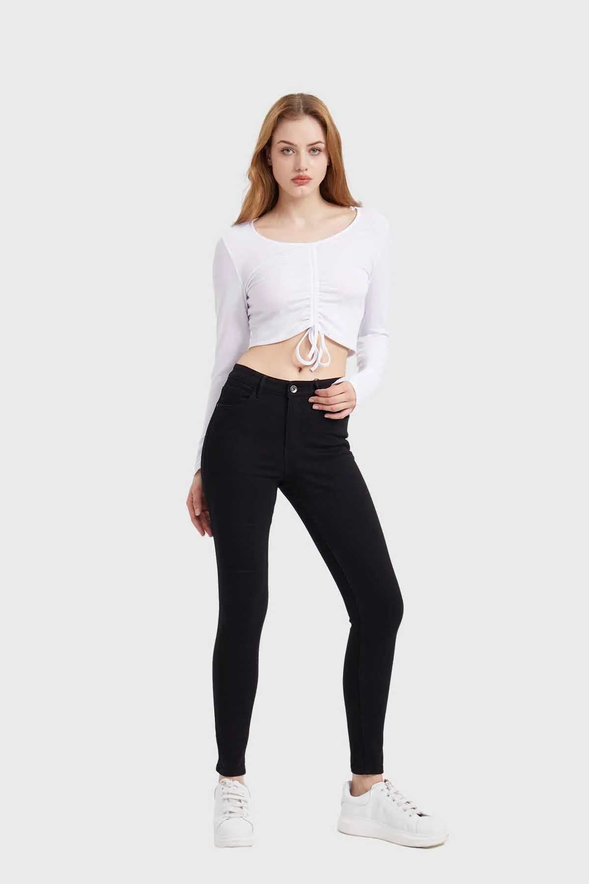 Jeans Mujer Skinny Emilia Negro - Image 5
