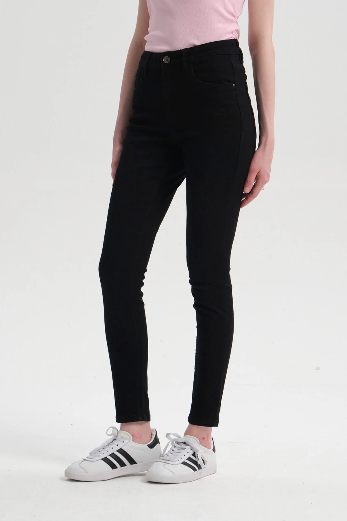 Jeans Mujer Super Skinny Emilia Negro - Image 2