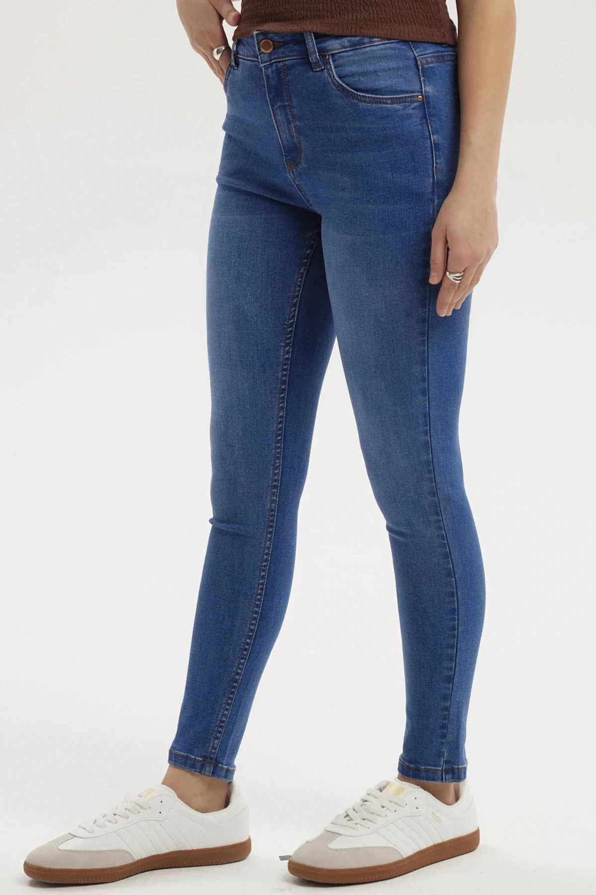 Jeans Mujer Super Skinny Estela Azul - Image 2