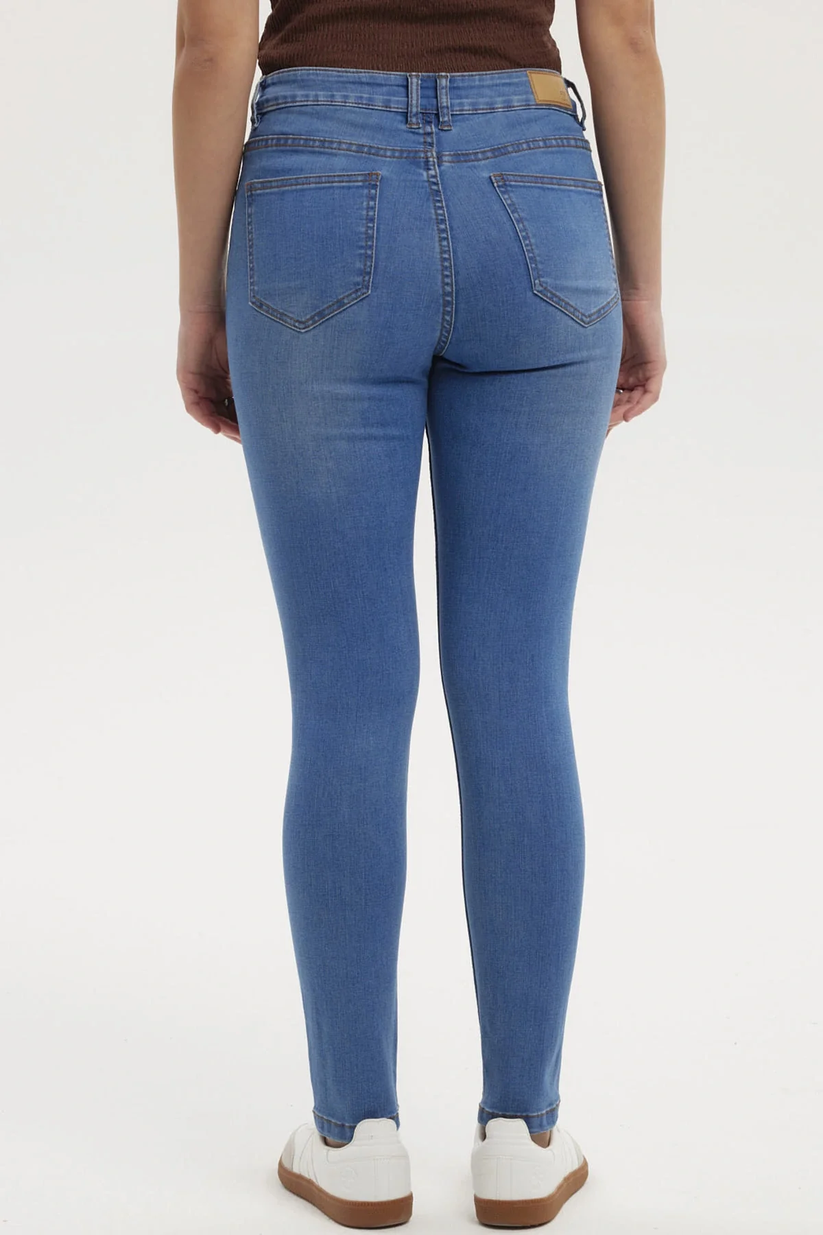 Jeans Mujer Super Skinny Estela Azul Claro - Image 3