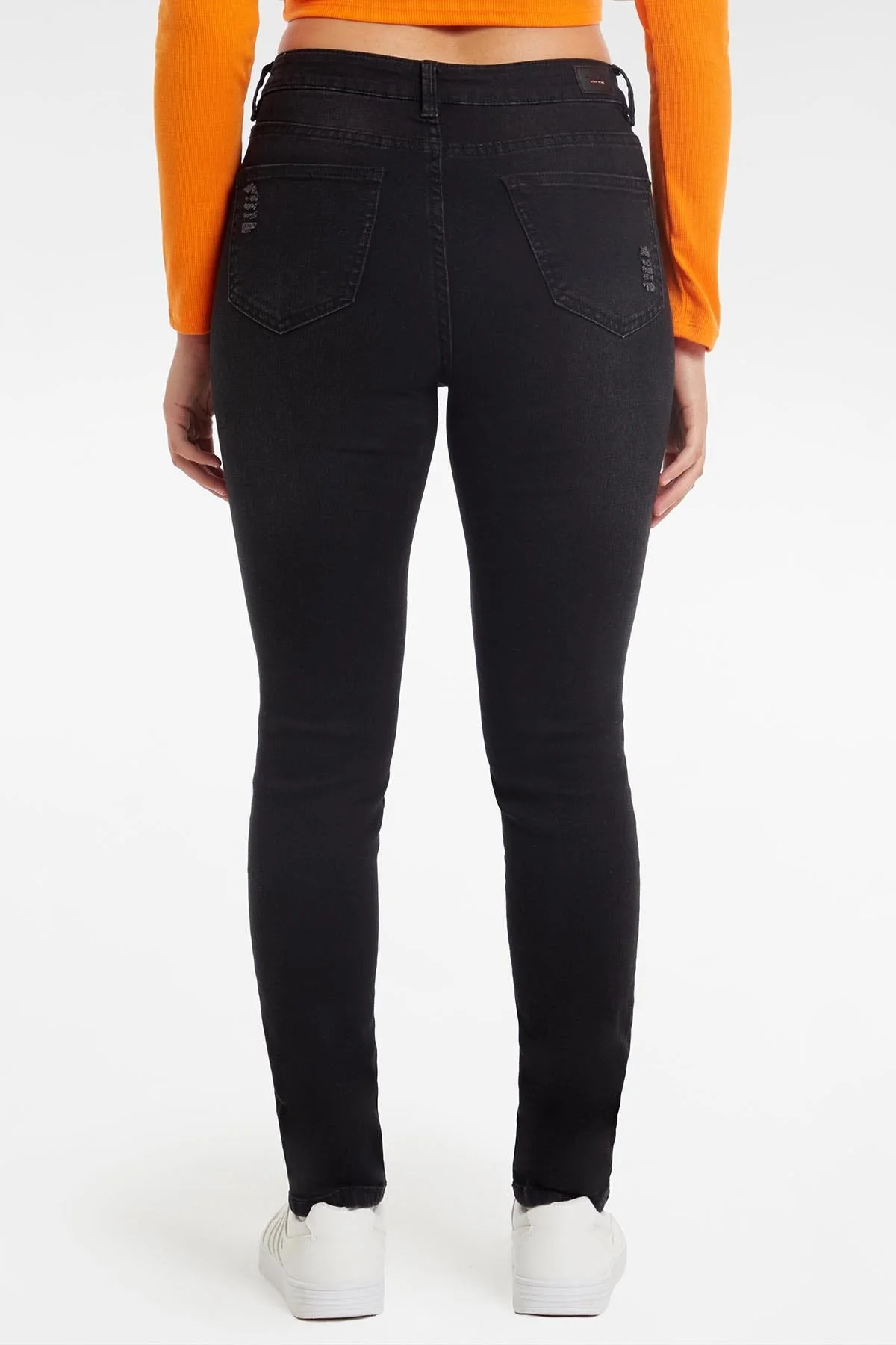 Jeans Mujer Skinny Lia Negro - Image 3