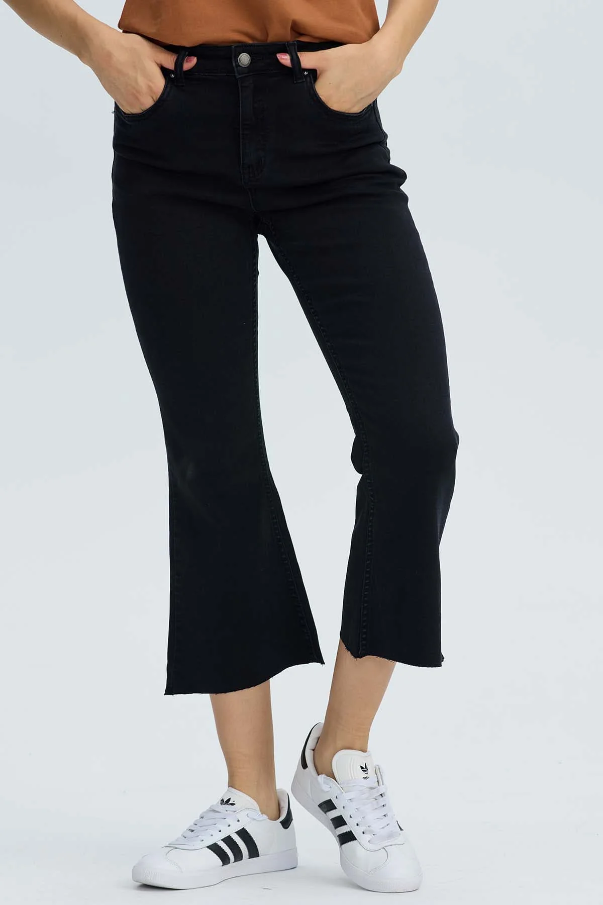 Jeans Mujer Vita Flare Negro - Image 2