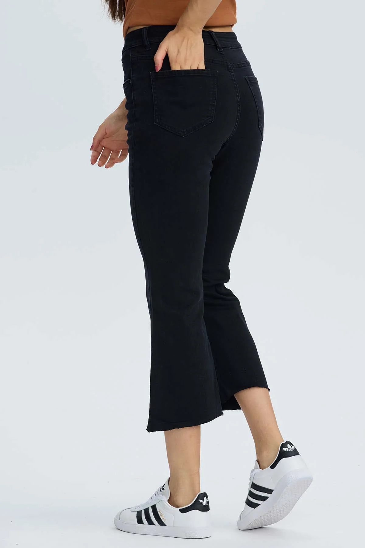 Jeans Mujer Vita Flare Negro - Image 3
