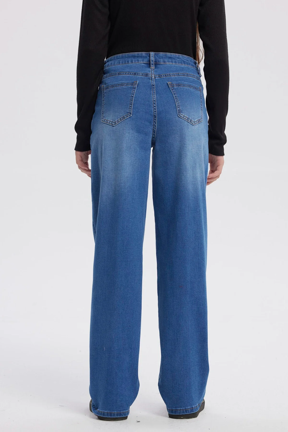 Jeans Niña Baggy Azul - Image 3