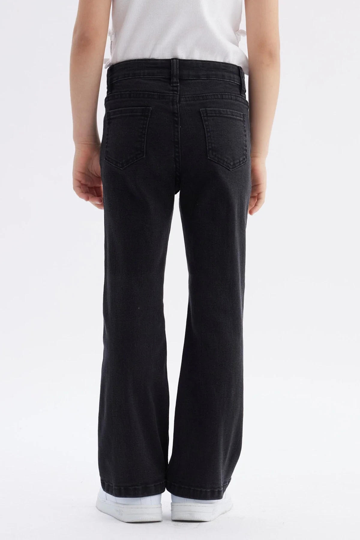 Jeans Niña Flare Negro - Image 3