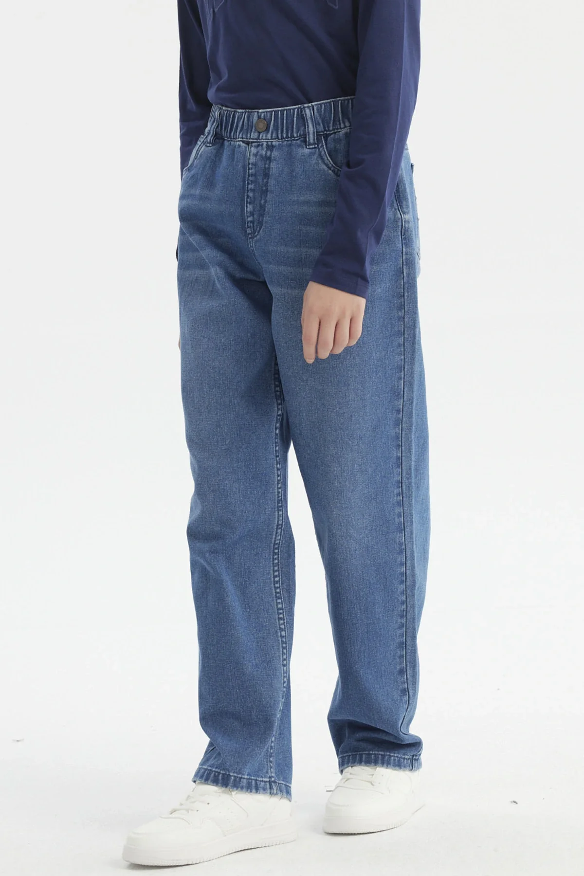 Jeans Niño Baggy Azul - Image 2