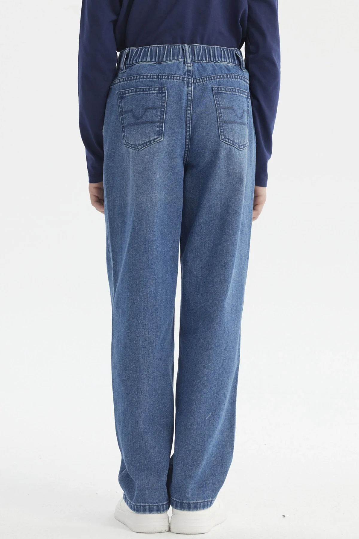 Jeans Niño Baggy Azul - Image 3