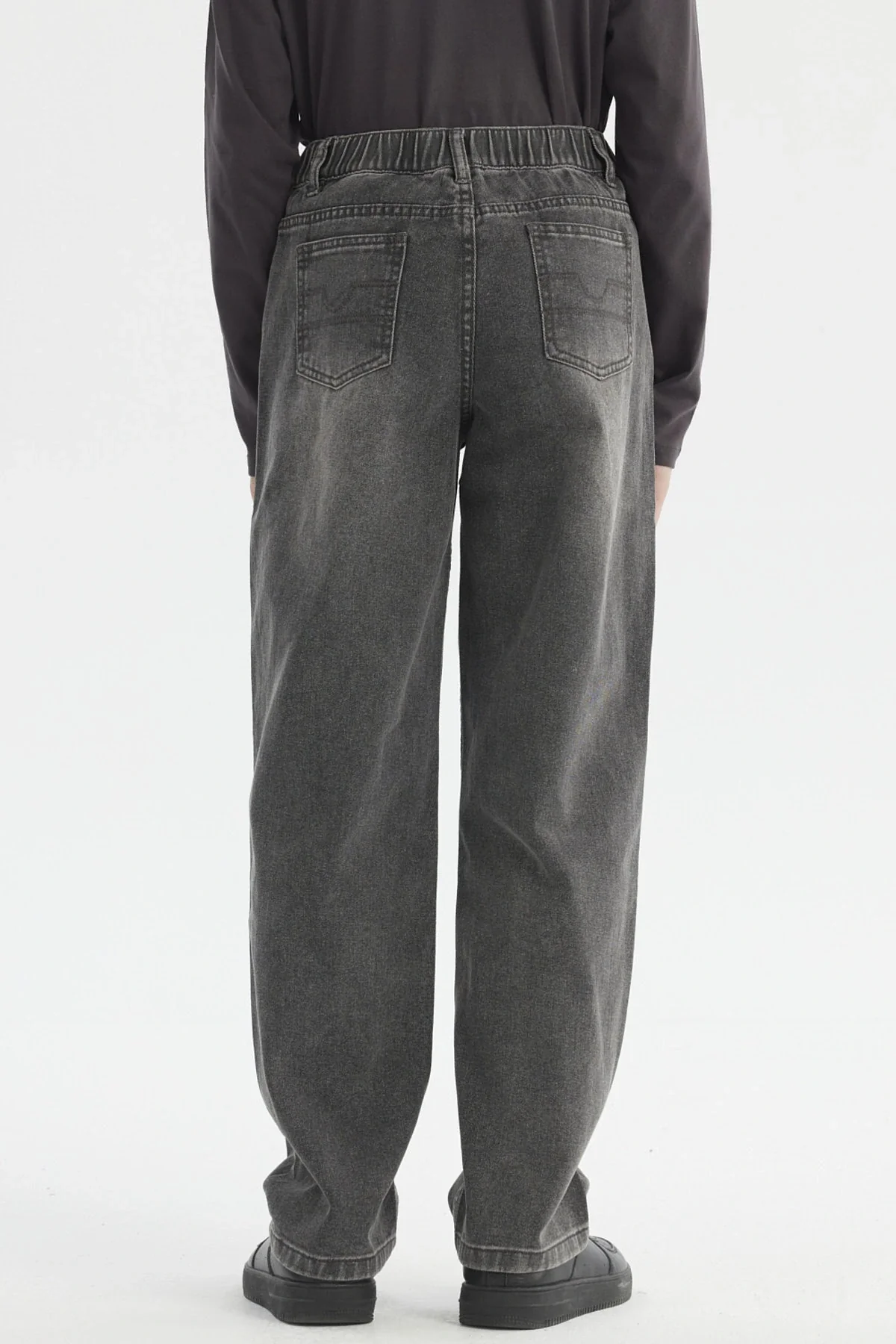 Jeans Niño Baggy Gris - Image 3
