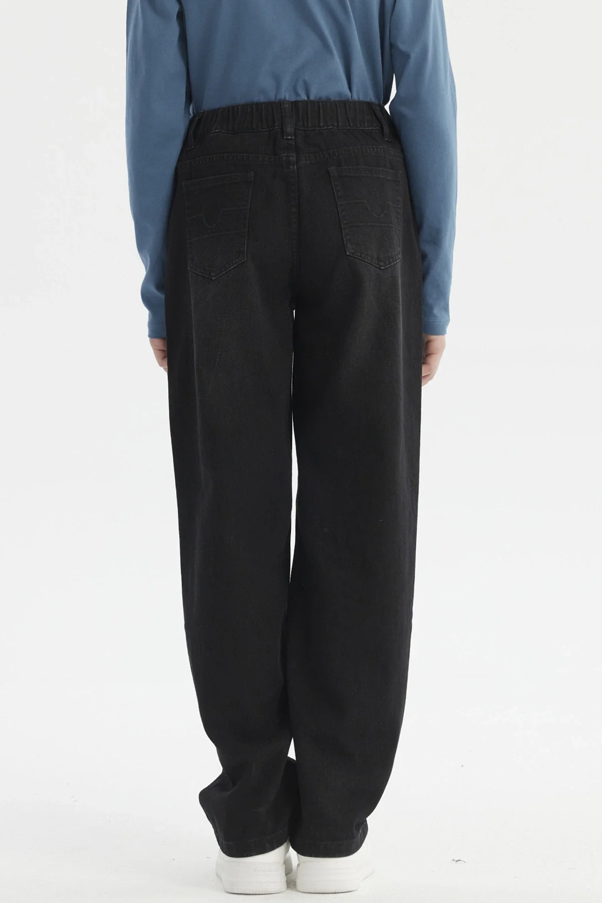 Jeans Niño Baggy Negro - Image 3