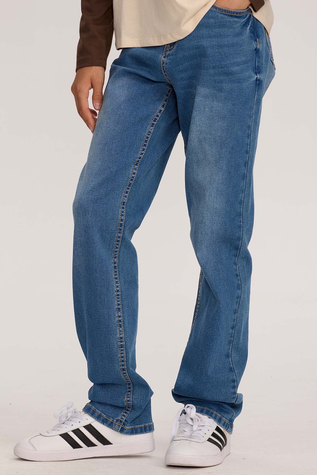 Jeans Niño Básico Azul - Image 2