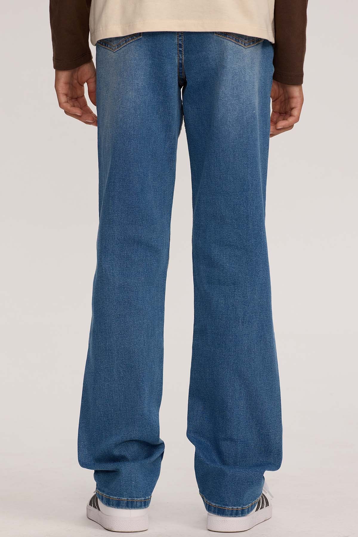 Jeans Niño Básico Azul - Image 3