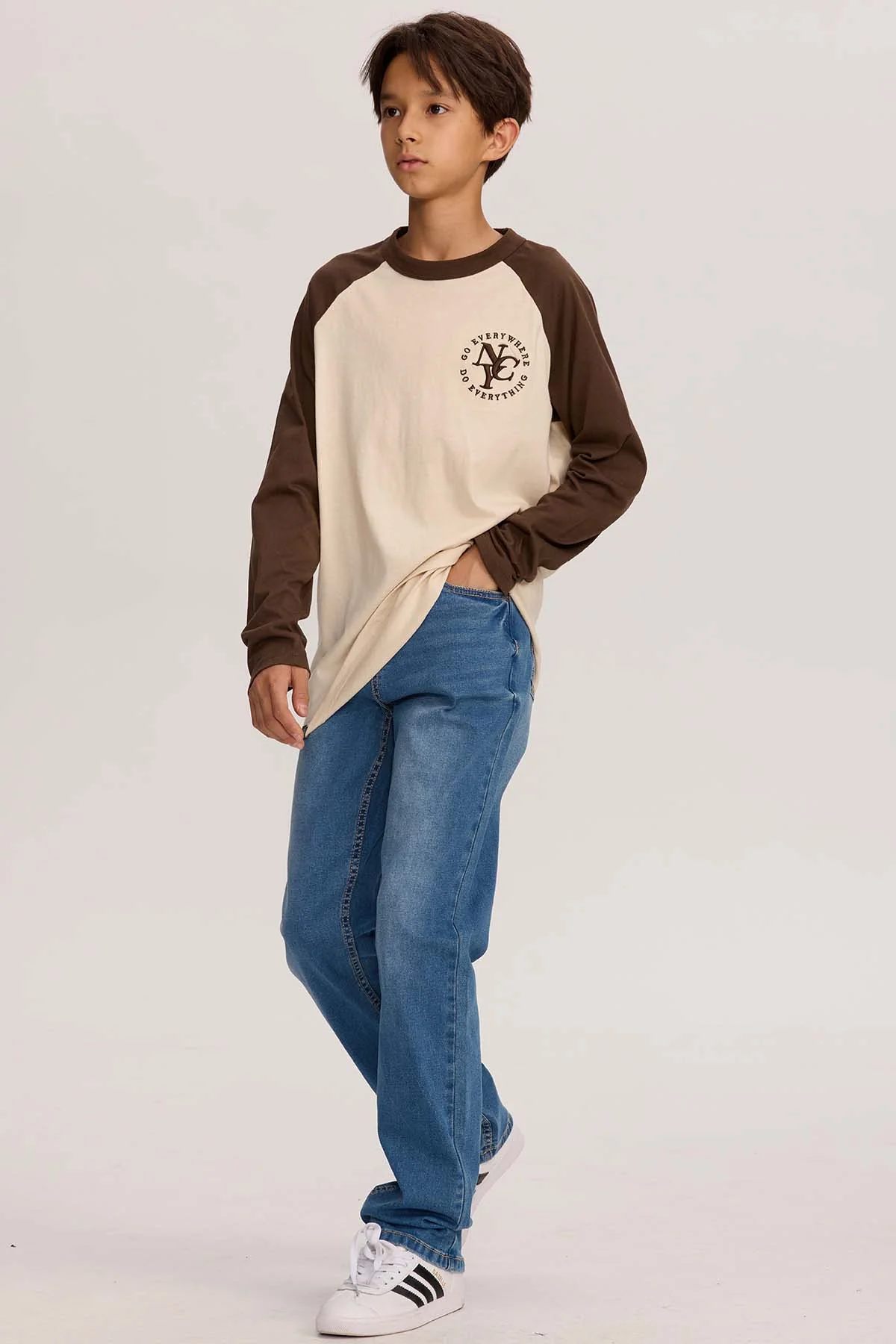 Jeans Niño Básico Azul - Image 4