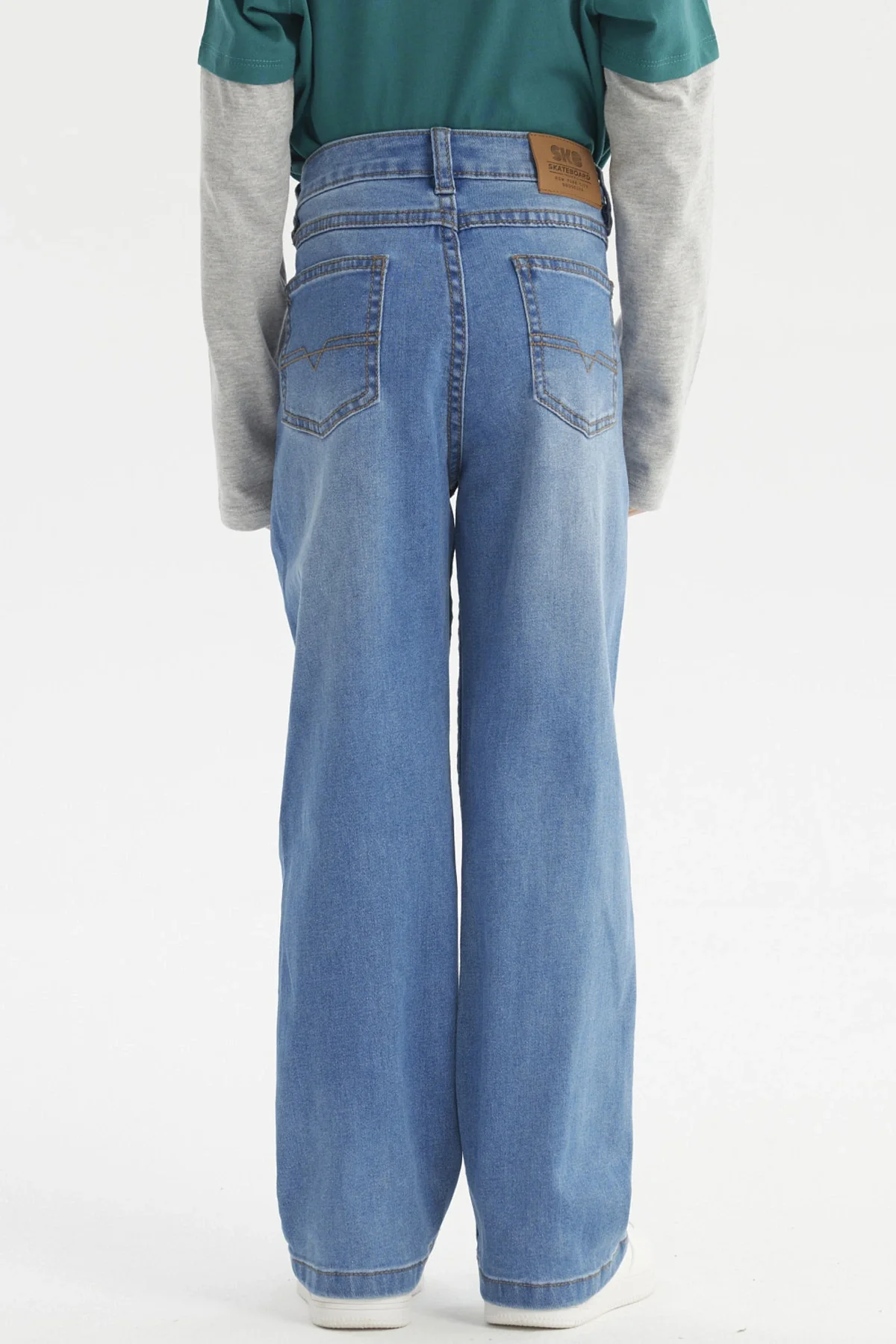 Jeans Niño Básico Azul - Image 3