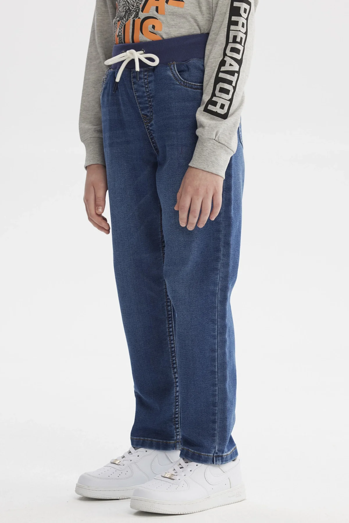 Jeans Niño Slim Azul - Image 2