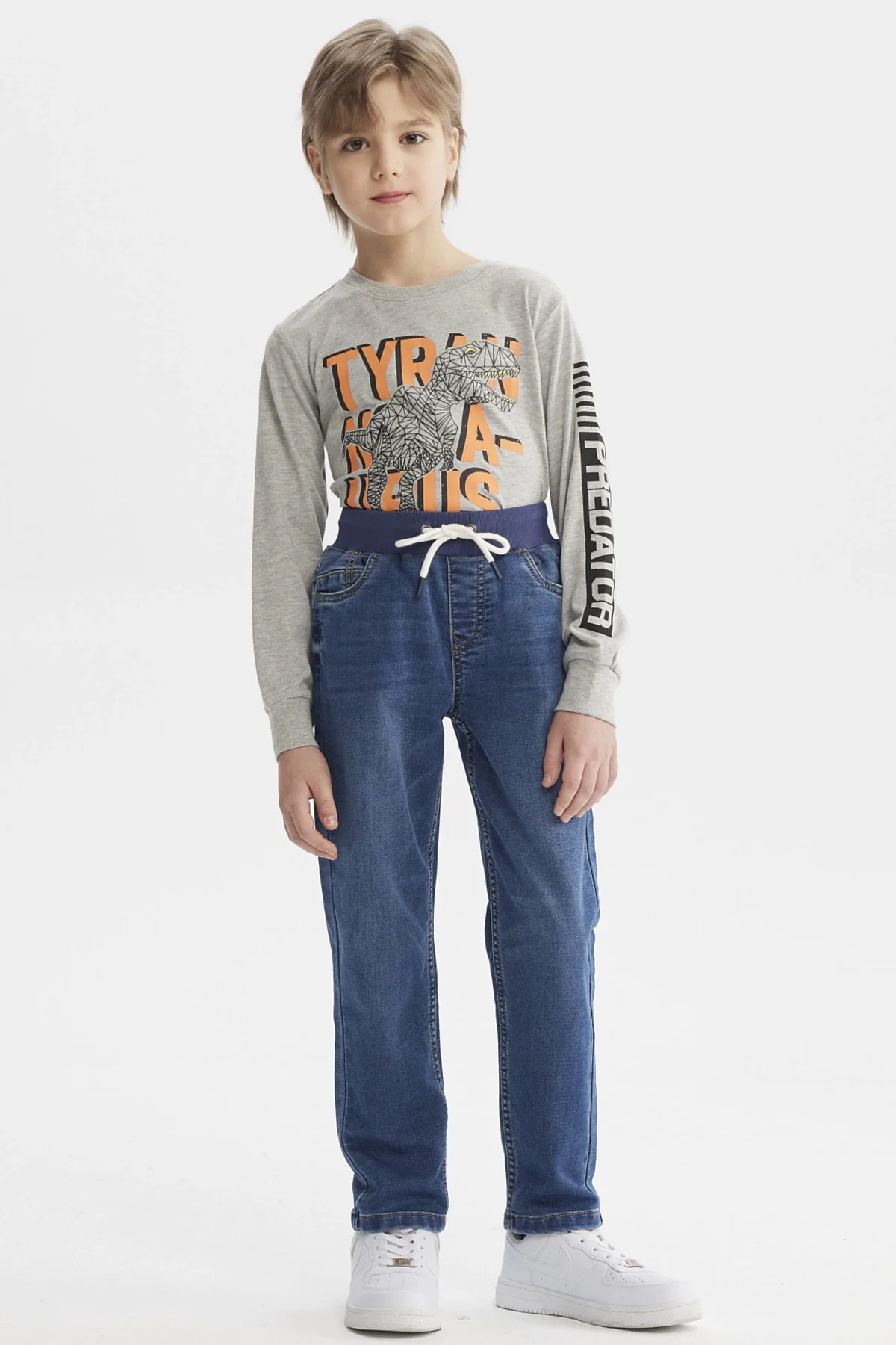 Jeans Niño Slim Azul - Image 4