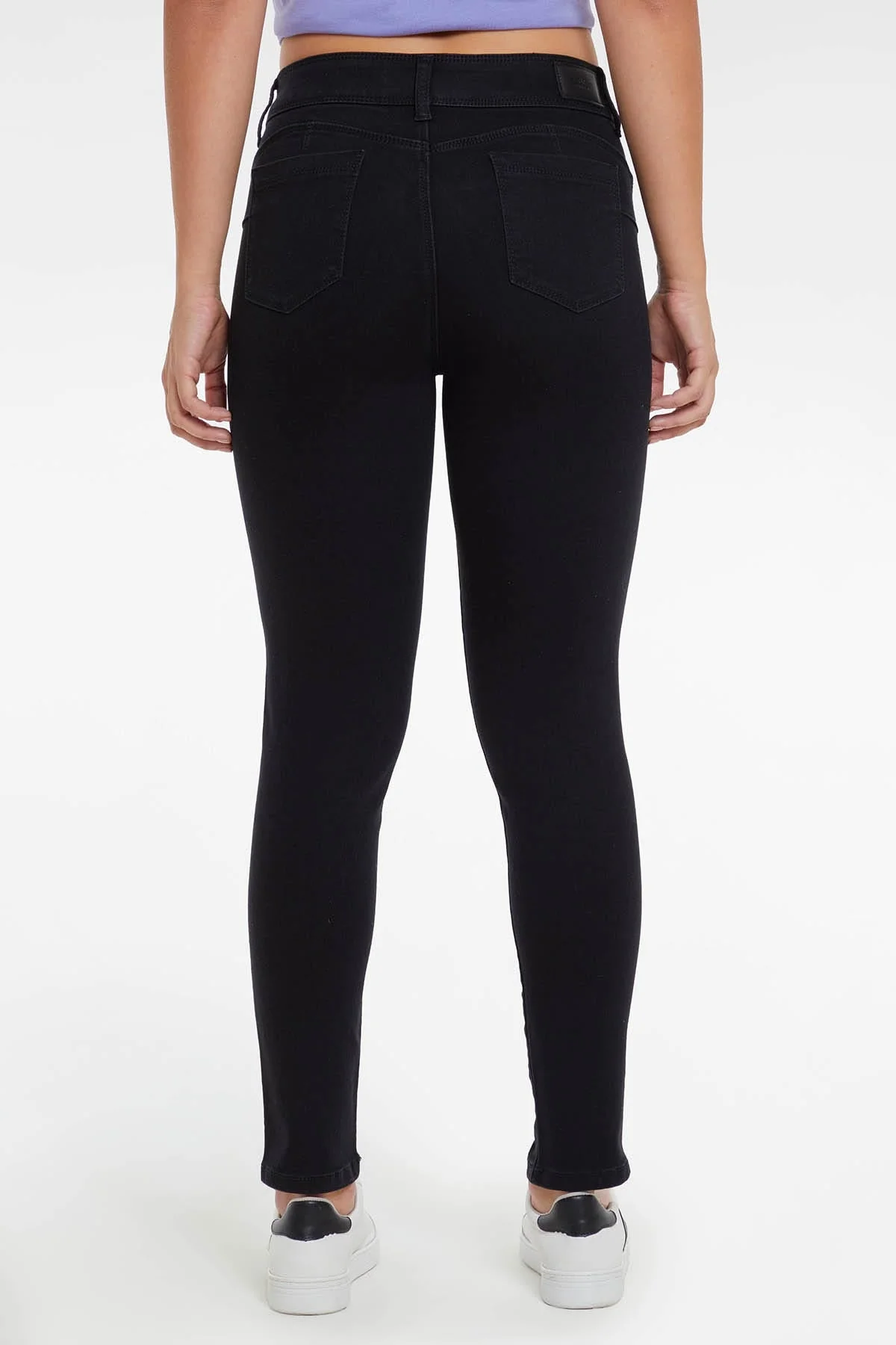 Jeans Skinny Push Up Jeny Negro - Image 2