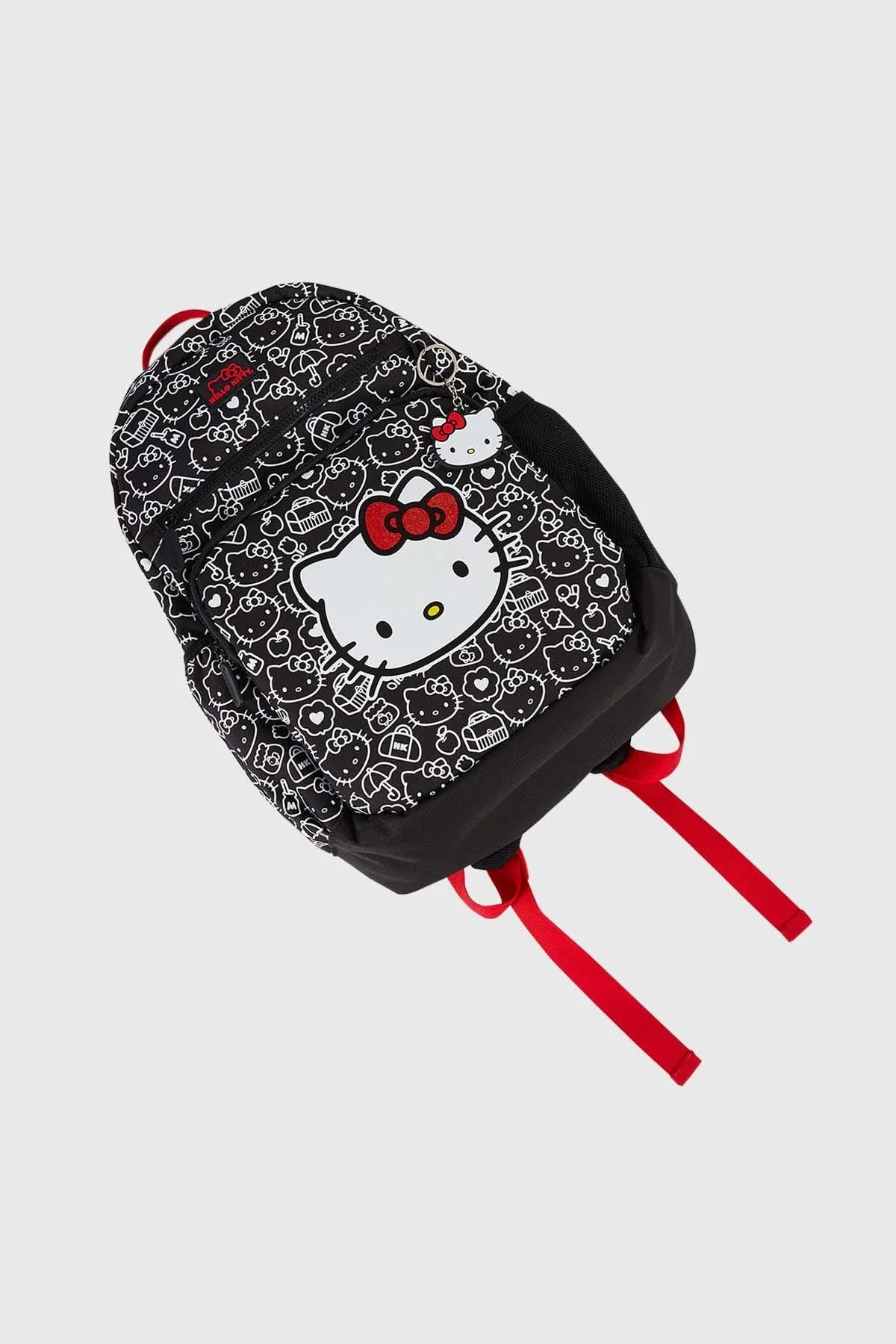 Mochila Escolar Infantil Hello Kitty 25 Lt. Negro - Image 3