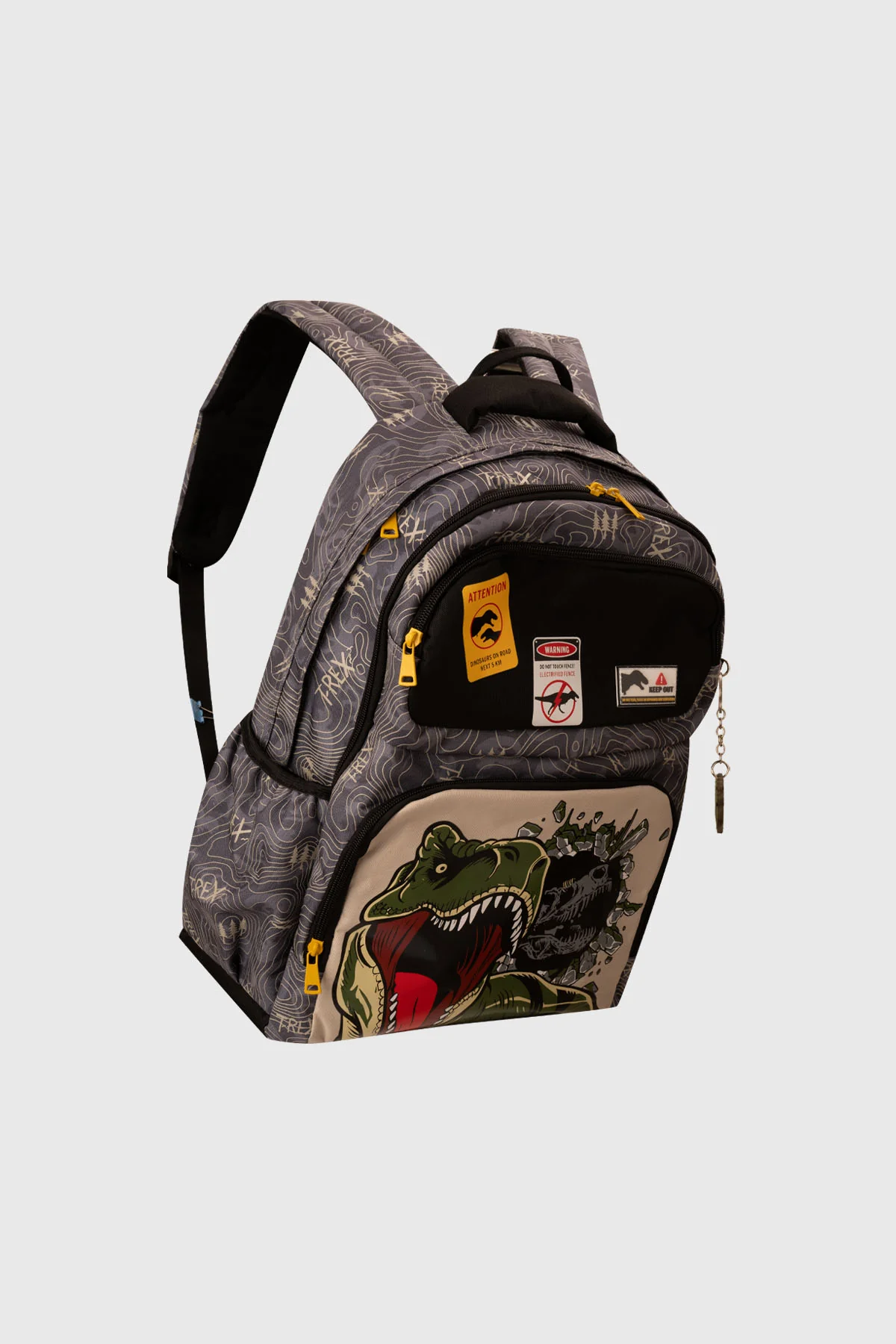 Mochila Unisex Dinosaurio 25 Lt. Negro - Image 2