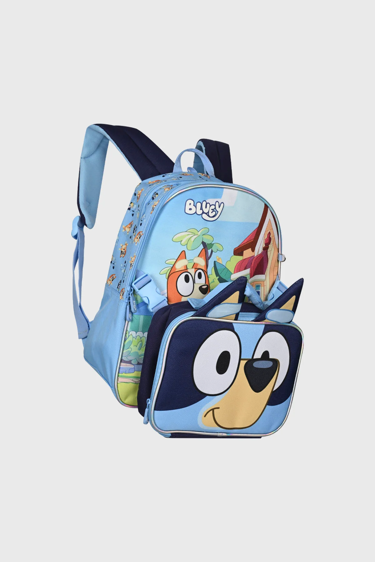 Mochila Unisex Mochila Y Lonchera Bluey 17 Lt. Azul - Image 2