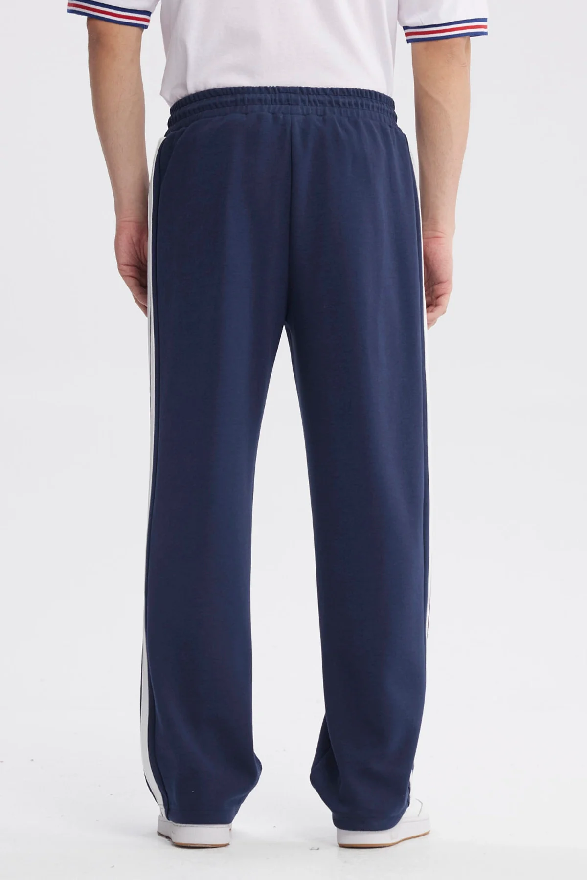 Pantalón Buzo Hombre Calce Recto Azul - Image 3